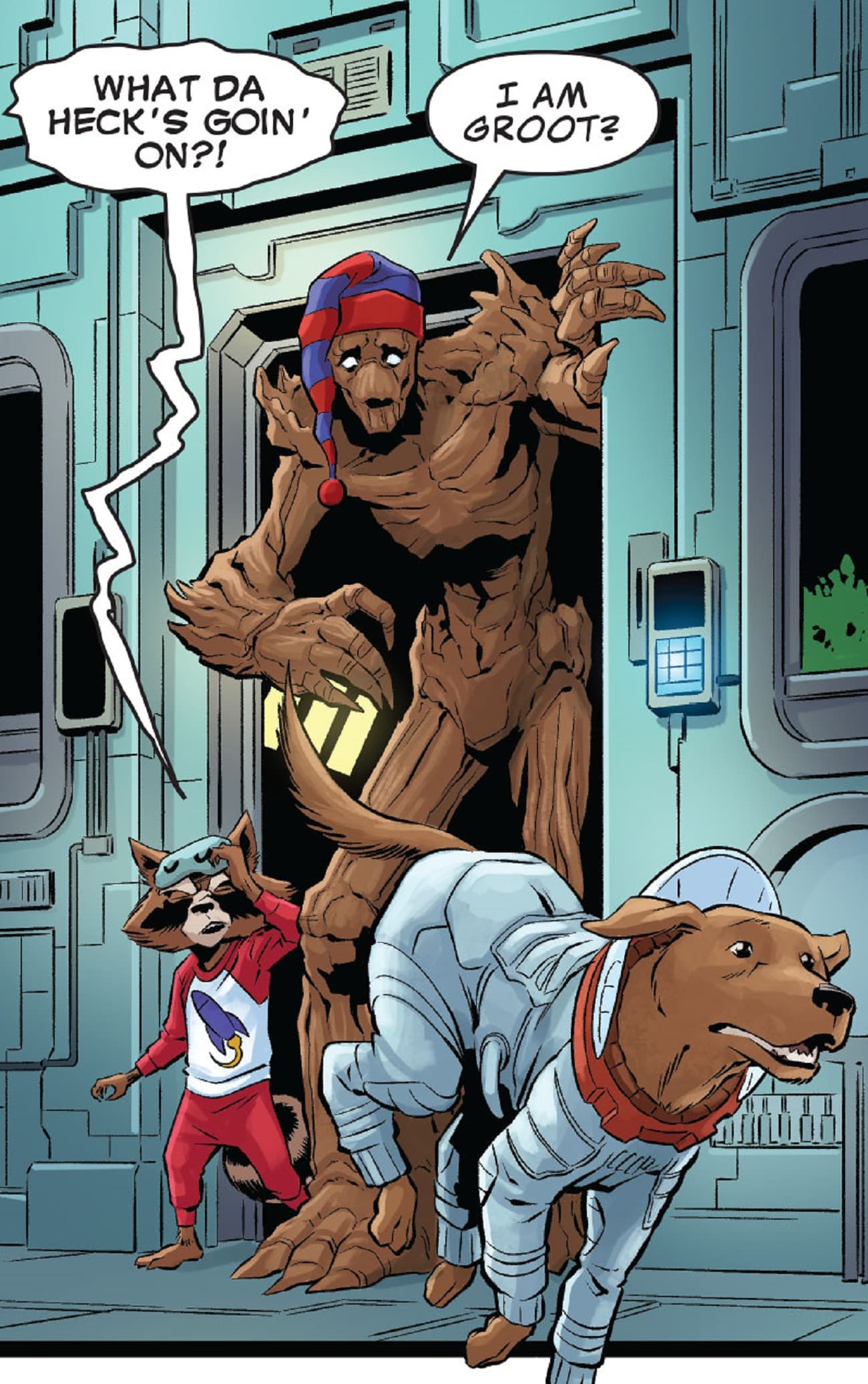 Preview panel from COSMO THE SPACEDOG INFINITY COMIC (2023) #1.