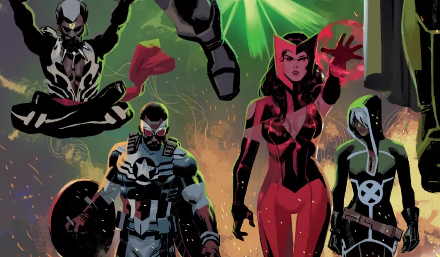 UNCANNY AVENGERS (2015) #1 cover by Daniel Acuña