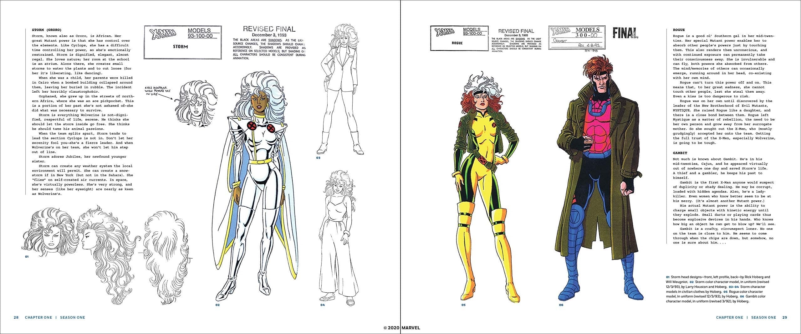 Storm, Rogue, Gambit