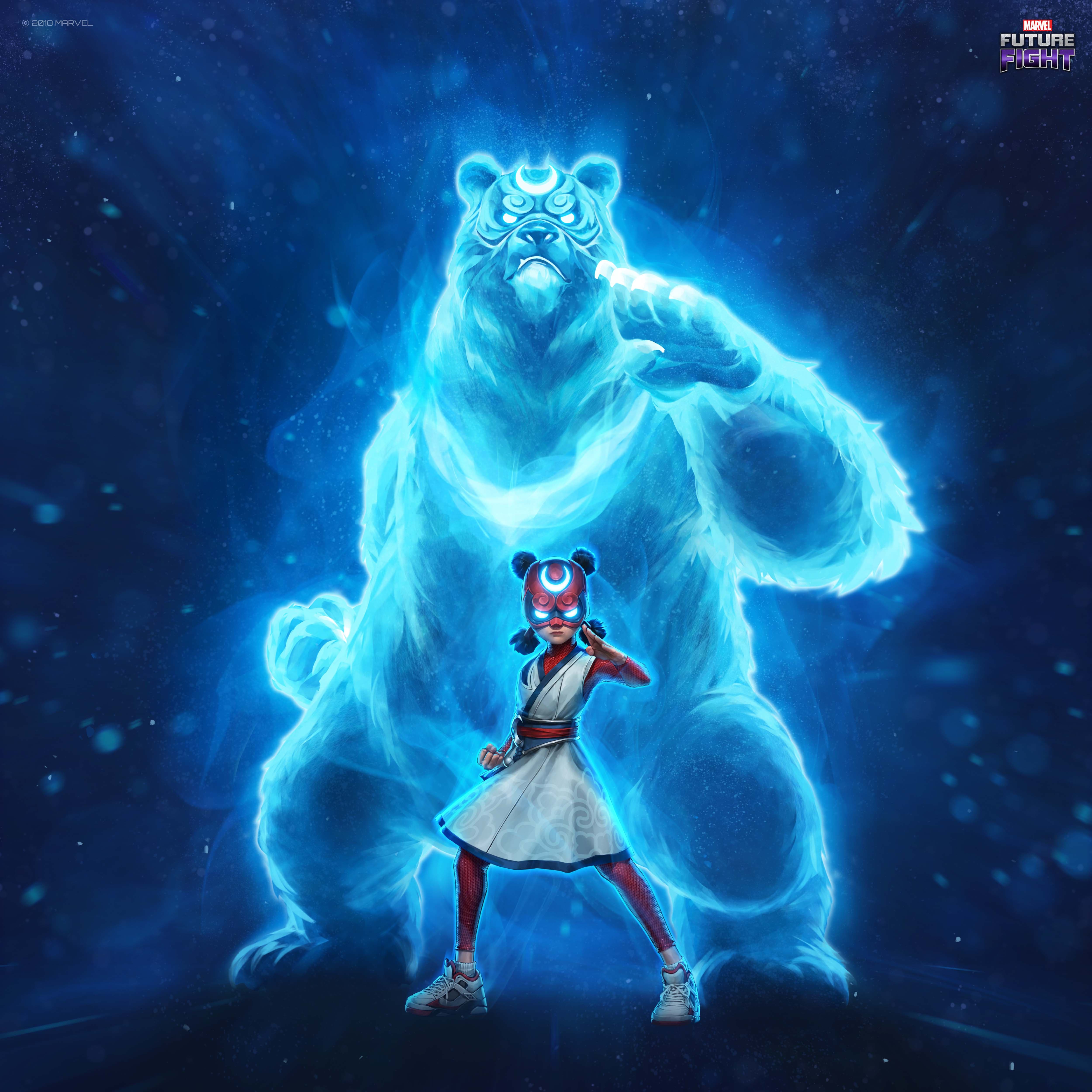 MARVEL Future Fight Crescent and Io