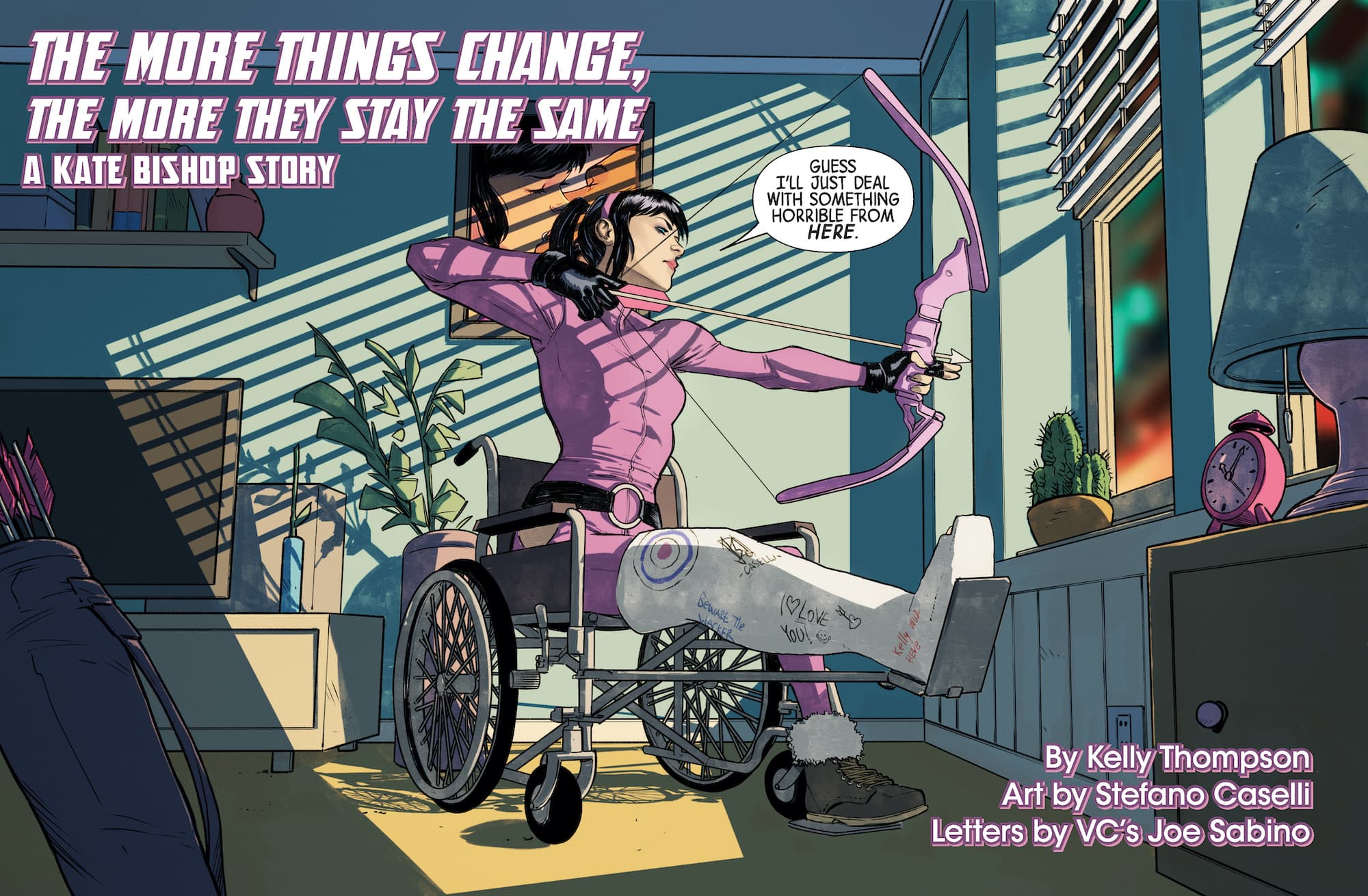 “THE MORE THINGS CHANGE, THE MORE THEY STAY THE SAME” A KATE BISHOP STORY