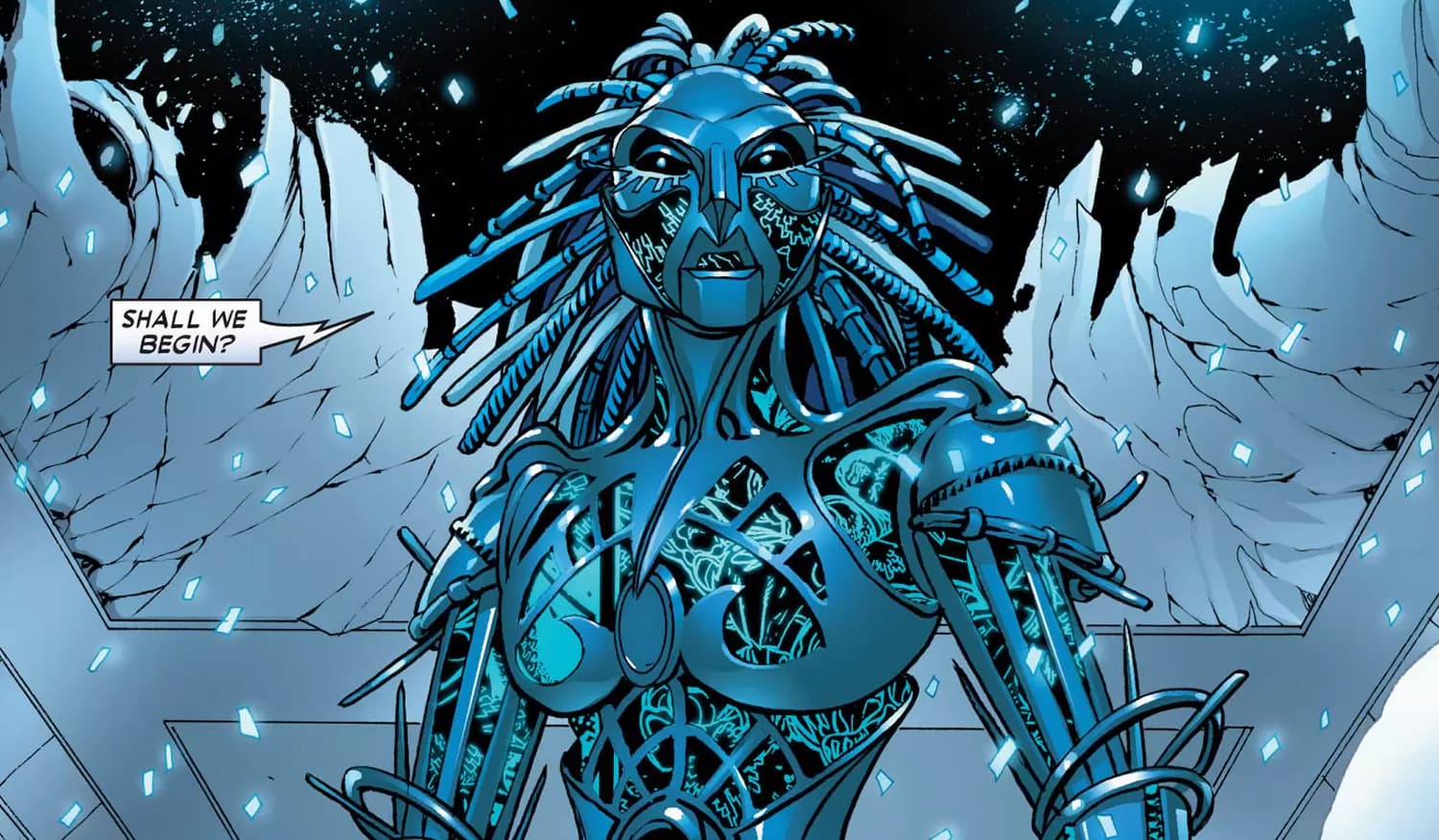 ASTONISHING X-MEN (2004) #9 artwork by John Cassaday and Laura Martin