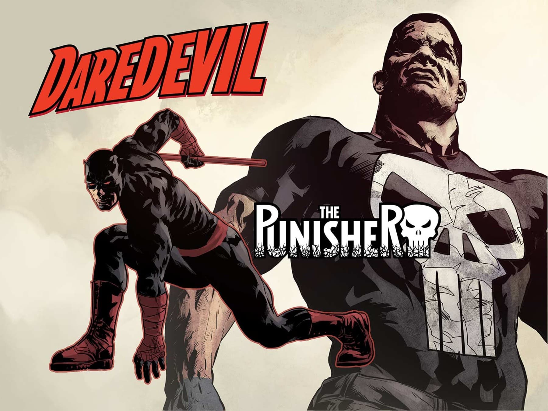 DAREDEVIL/PUNISHER: SEVENTH CIRCLE (2016) artwork by Szymon Kudranski, Reilly Brown, and Jim Charalampidis