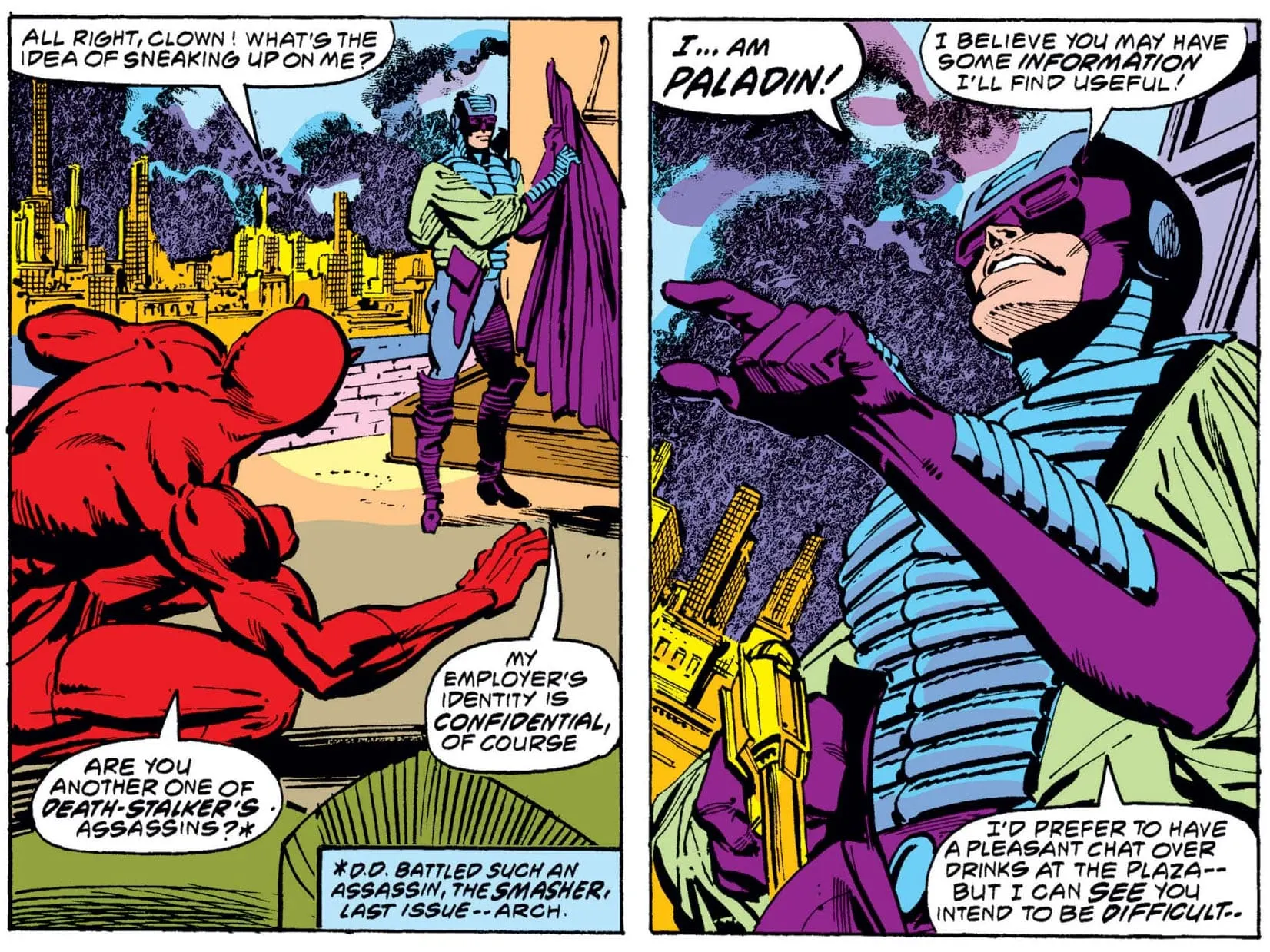[PALADIN FIRST APPEARANCE] DAREDEVIL (1964) #150 by Jim Shooter and Carmine Infantino