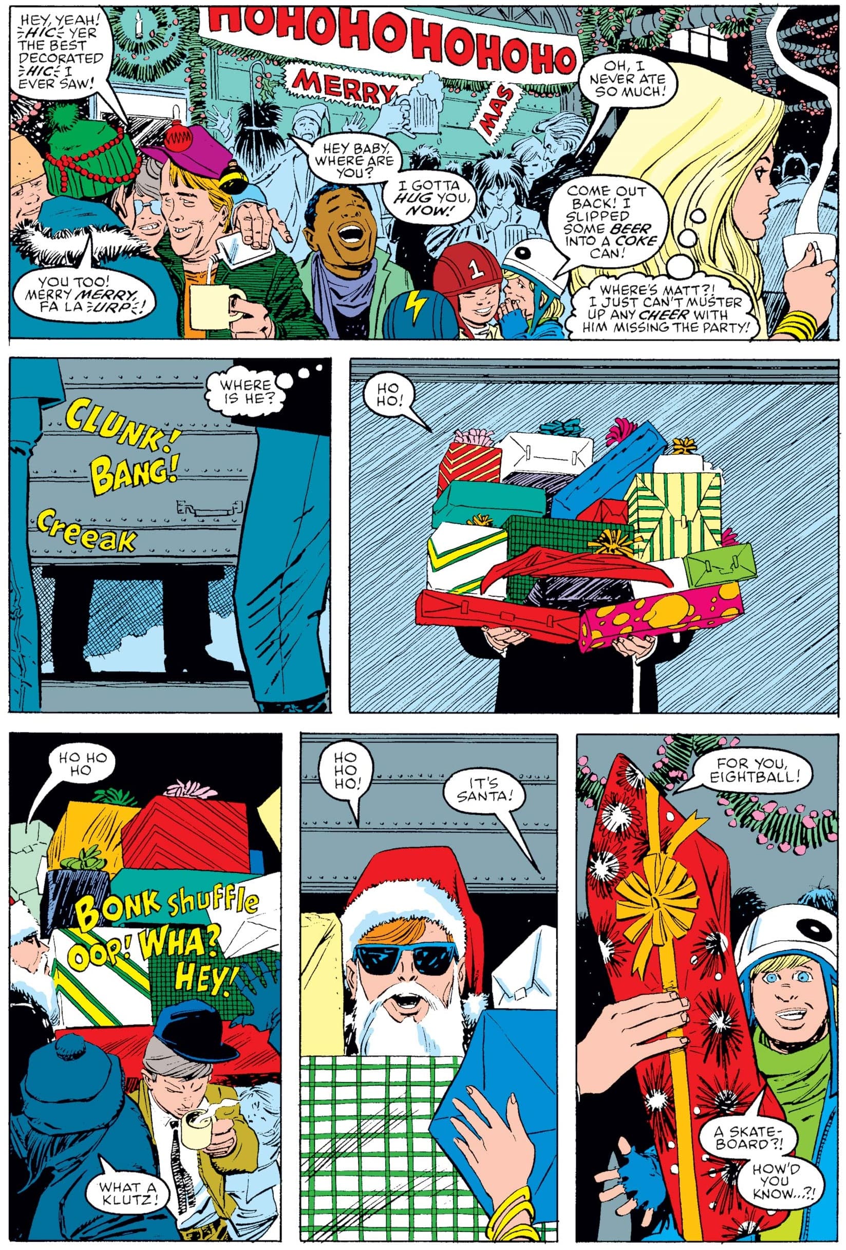 From DAREDEVIL (1964) #253 by Ann Nocenti and John Romita, Jr.