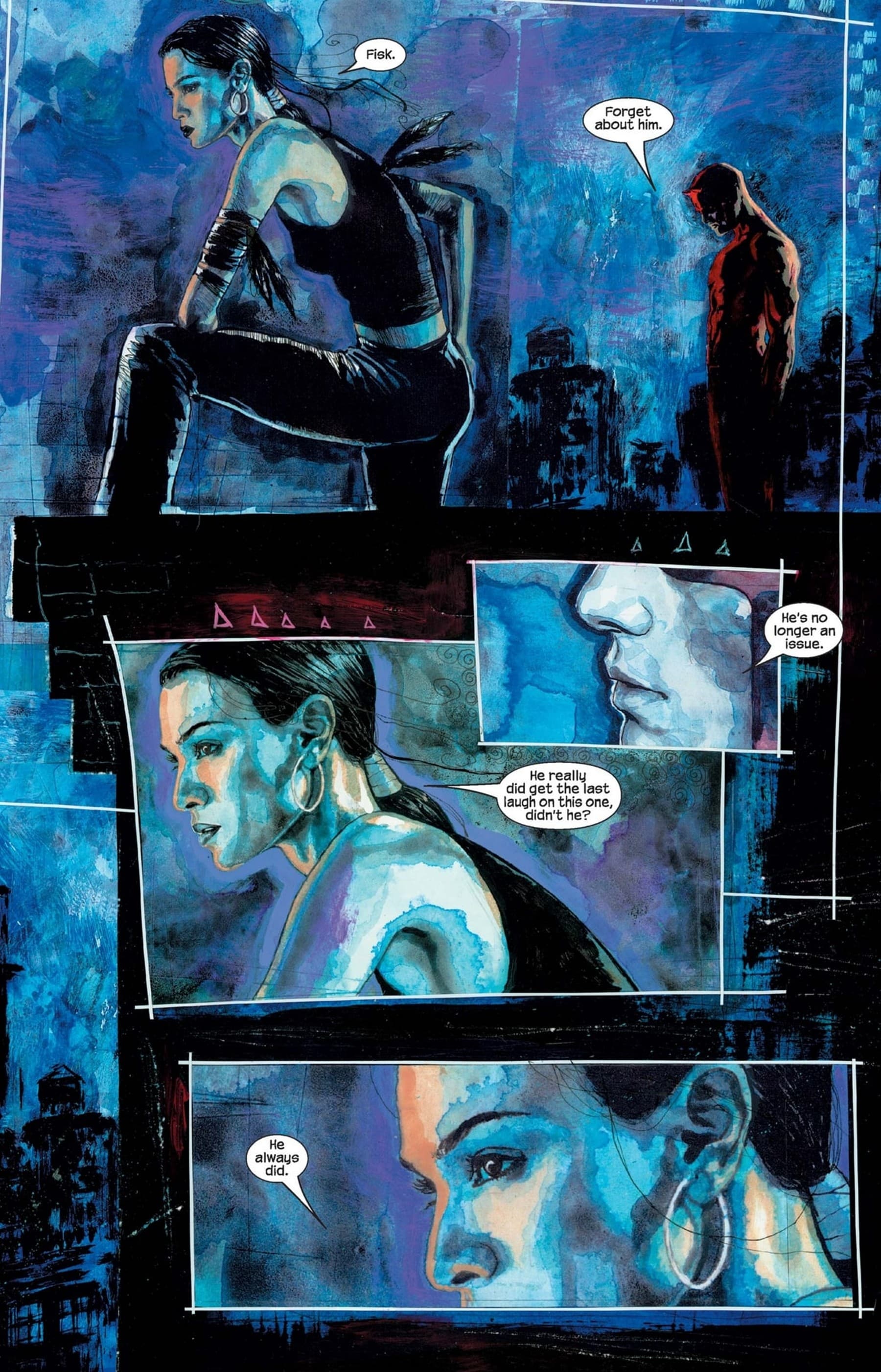 DAREDEVIL (1998) #52 page by David Mack