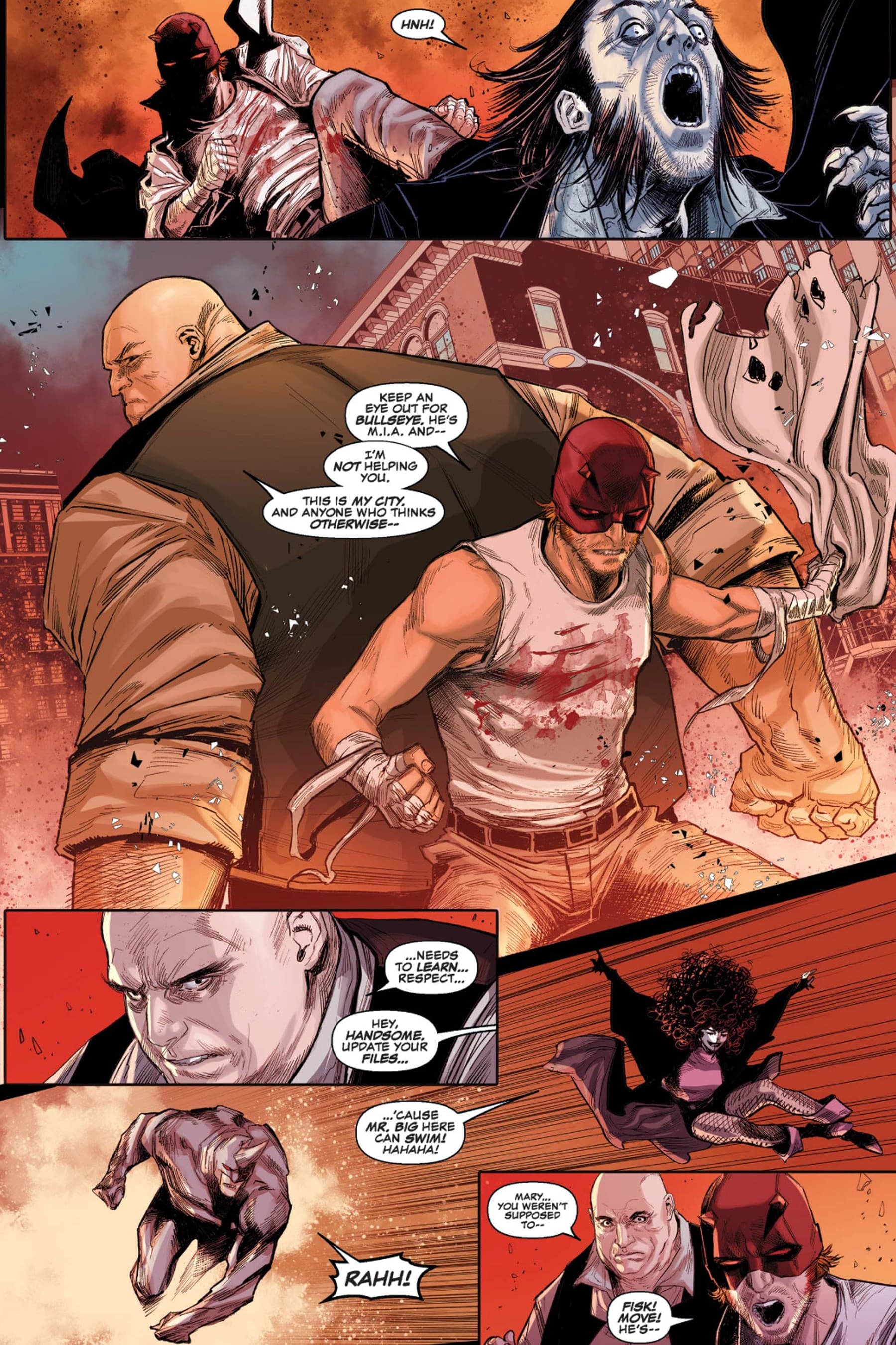 DAREDEVIL (2019) #20 page by Chip Zdarsky and Marco Checcetto