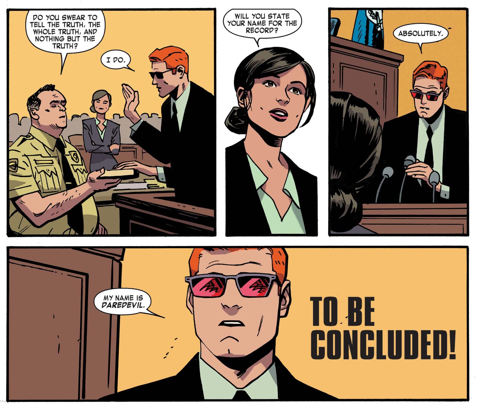 Daredevil (2011) #35 by Mark Waid and Chris Samnee