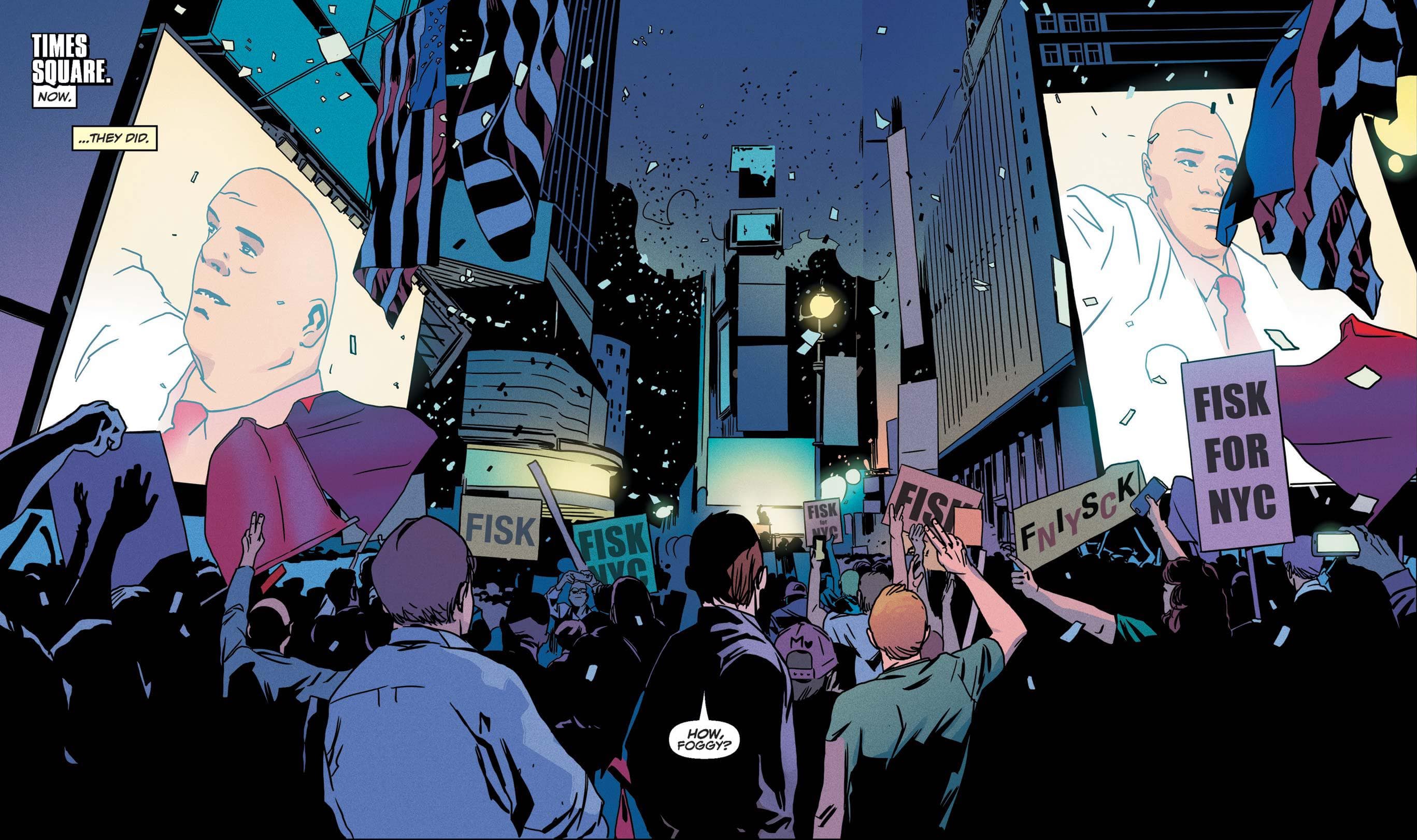 DAREDEVIL (2015) #595 artwork by Stefano Landini and Matt Milla