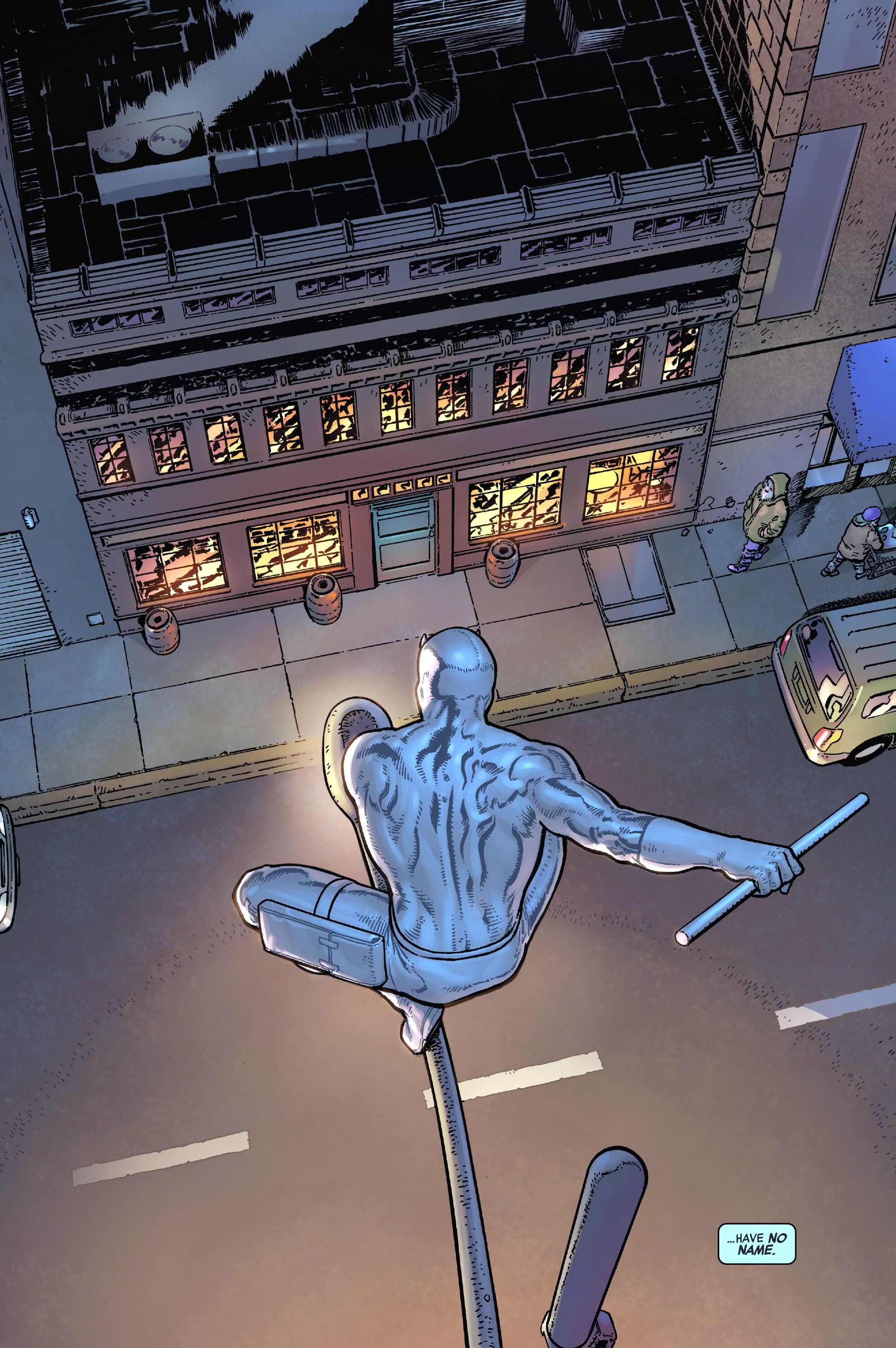 DAREDEVIL (2023) #6 artwork by Aaron Kuder and Jesus Aburtov