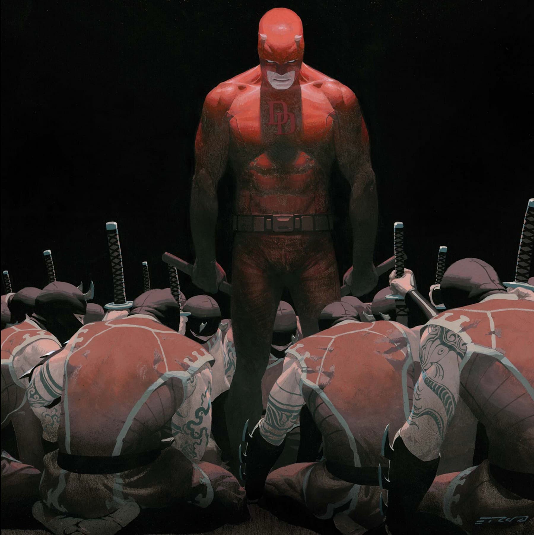 DAREDEVIL (1998) #502 cover by Esad Ribic