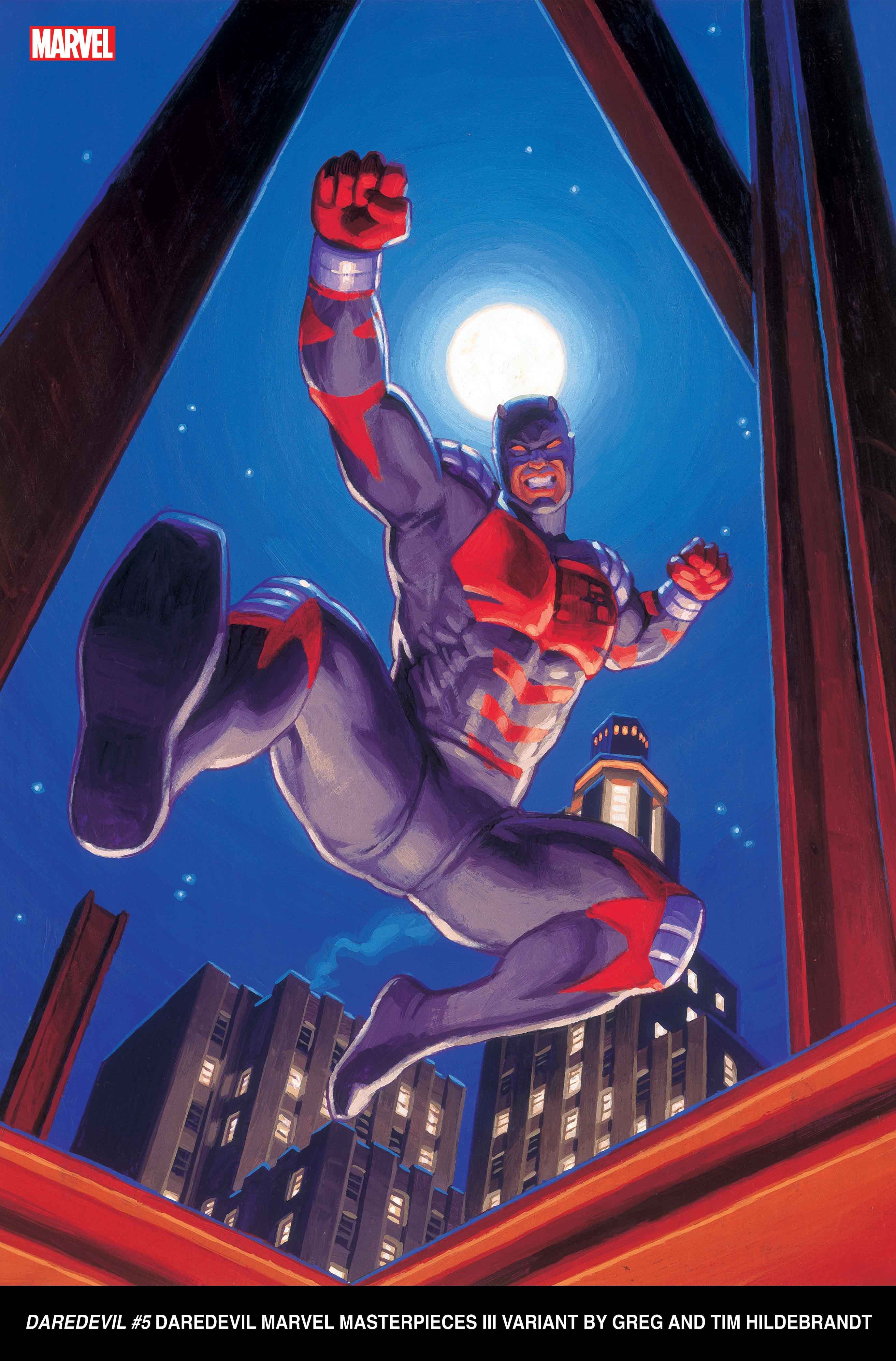 DAREDEVIL #5 Daredevil Marvel Masterpieces III Variant Cover by Greg & Tim Hildebrandt​​​​​​​