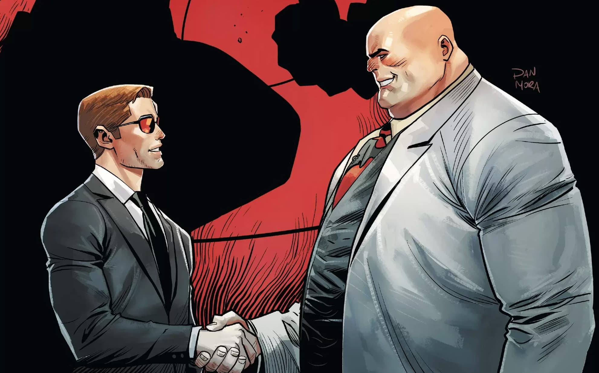 DAREDEVIL (2015) #597 cover by Dan Mora