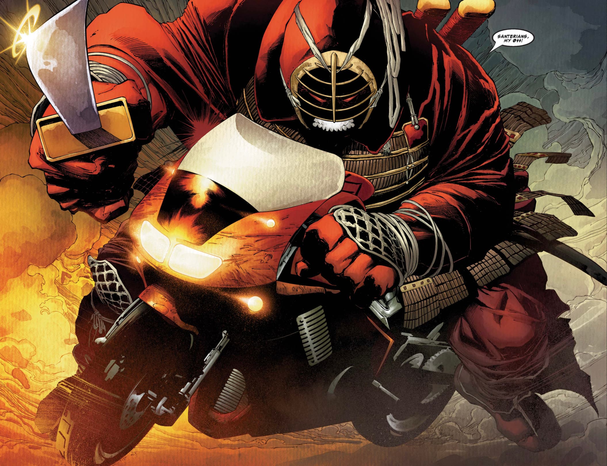 DAREDEVIL: FATHER (2004) #3 pages by Joe Quesada and Danny Miki