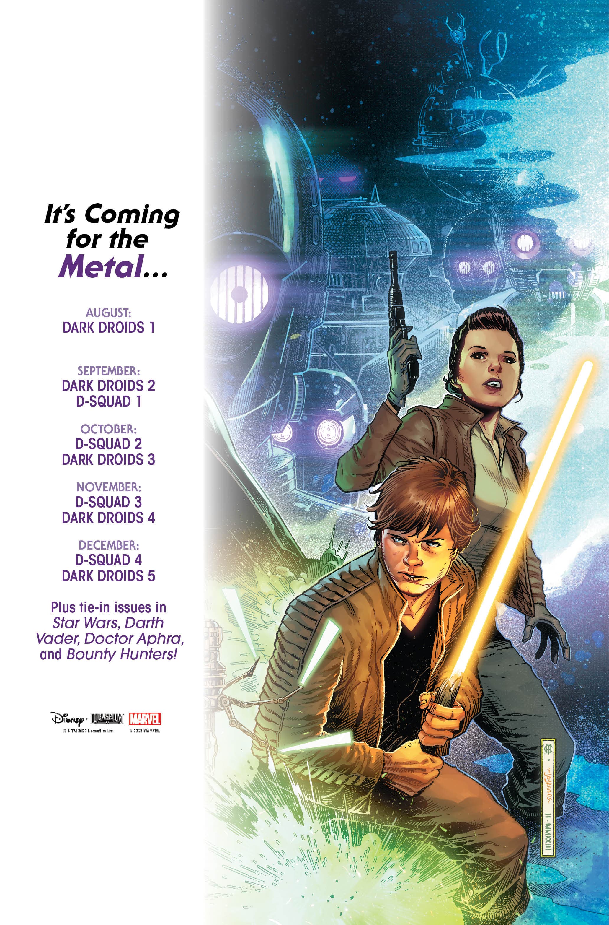 STAR WARS: DARK DROIDS checklist