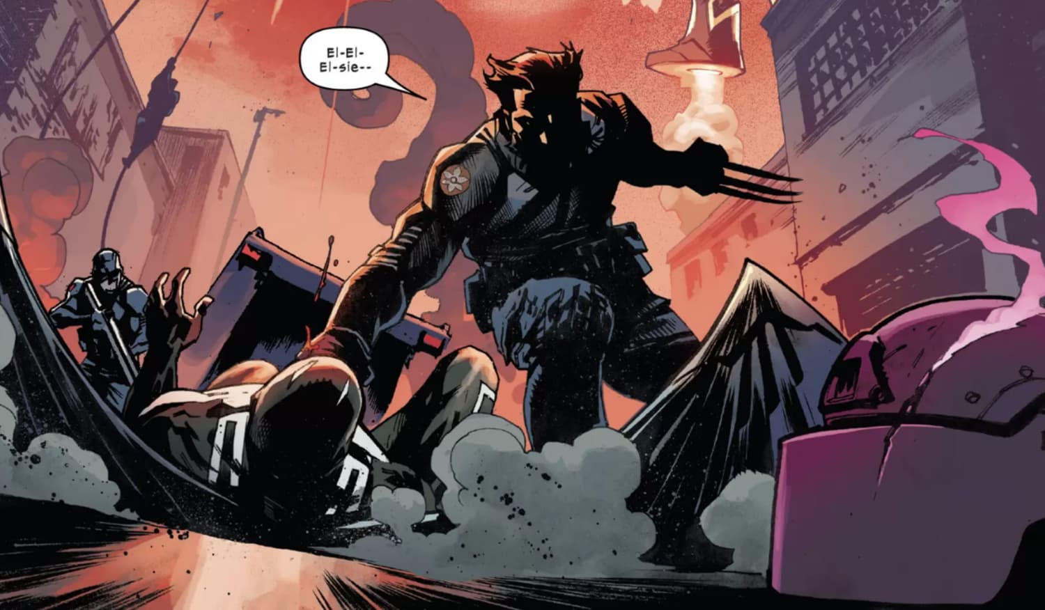 DARK X-MEN (2023) #1 artwork by Jonas Scharf and Frank Martin