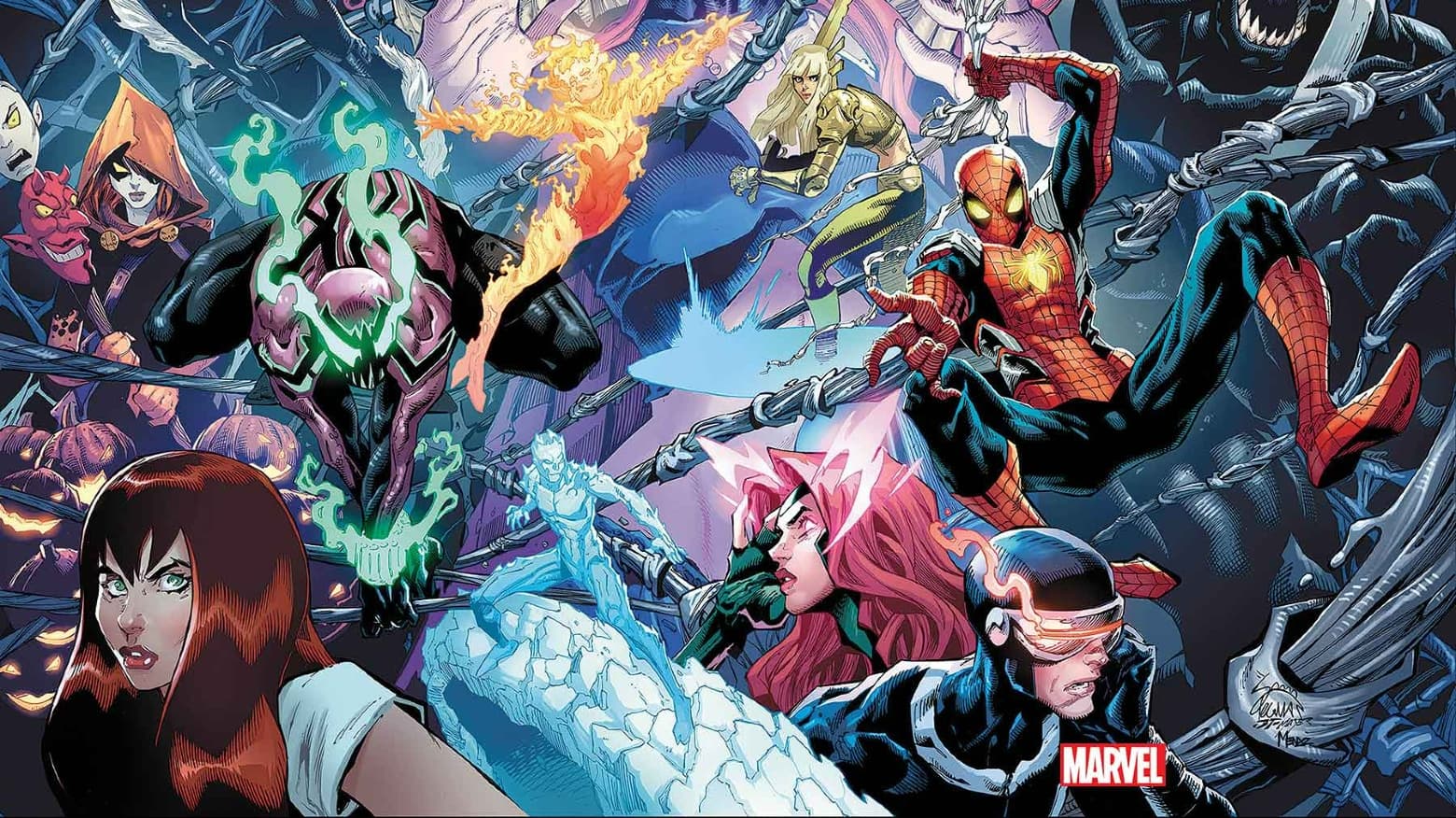 Spider-Man, the X-Men, Ms. Marvel, Venom, and More Are Ensnared in