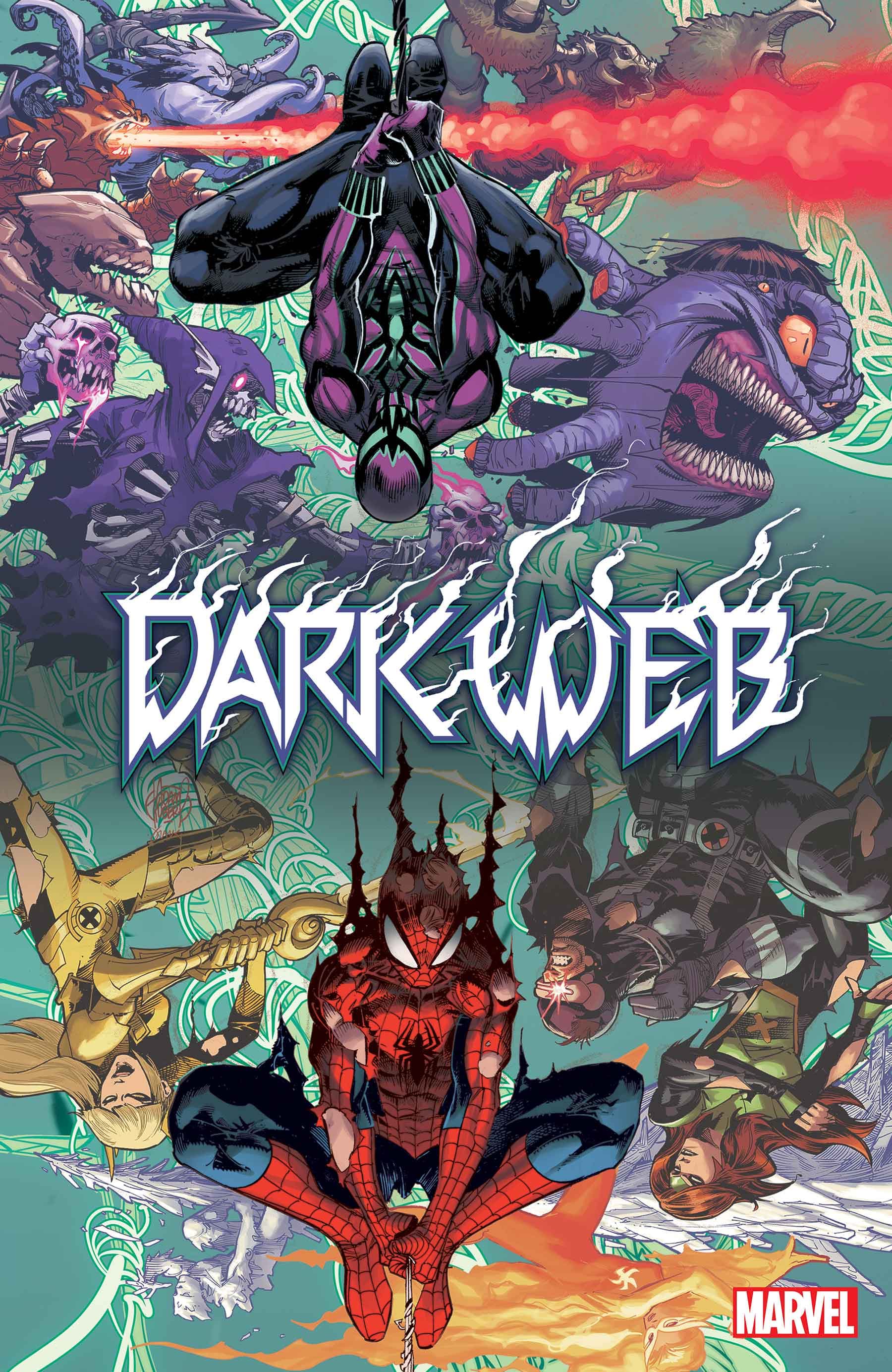 DARK WEB FINALE #1 cover by Adam Kubert