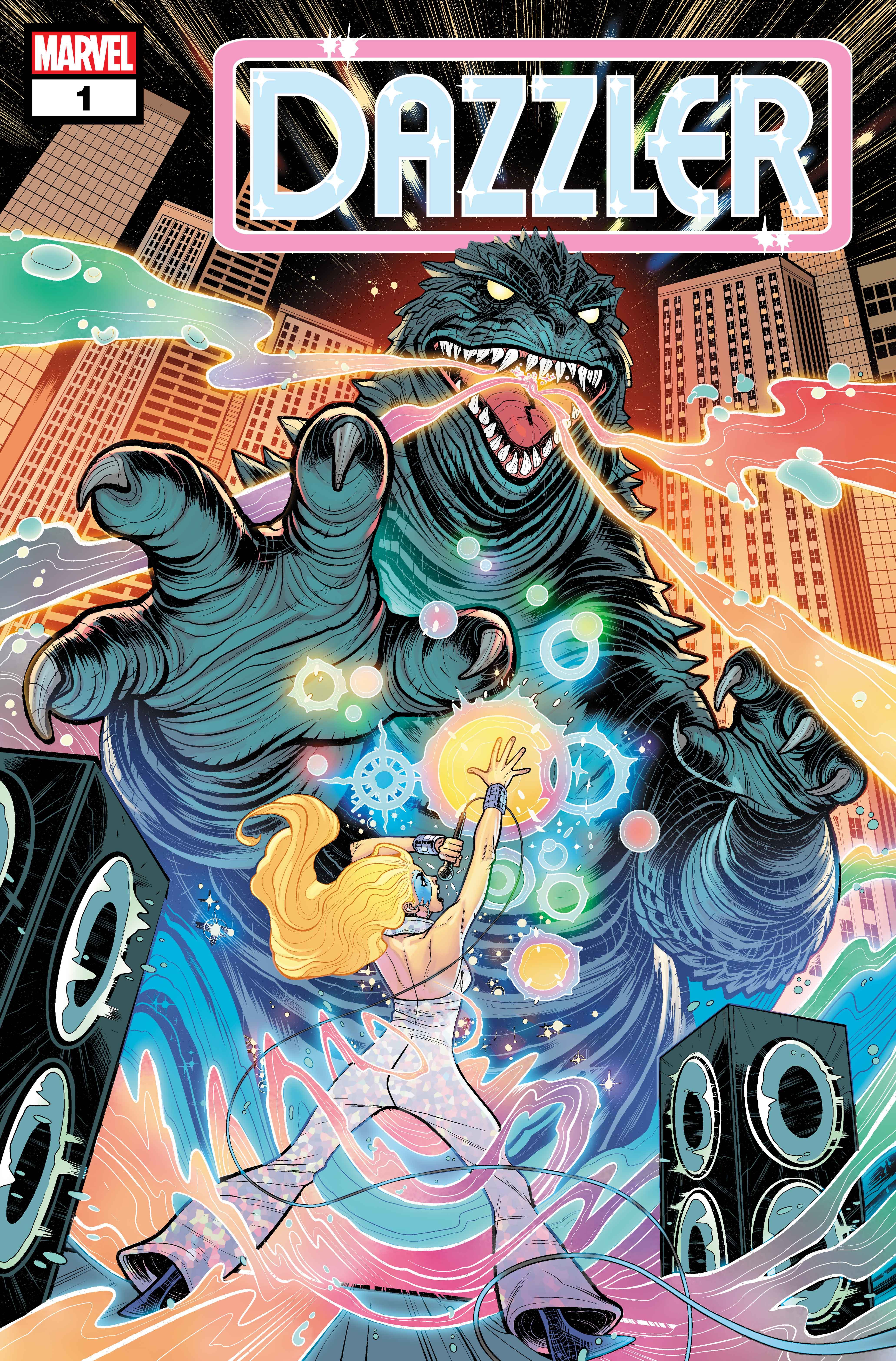 DAZZLER #1 Godzilla Variant Cover by Elizabeth Torque