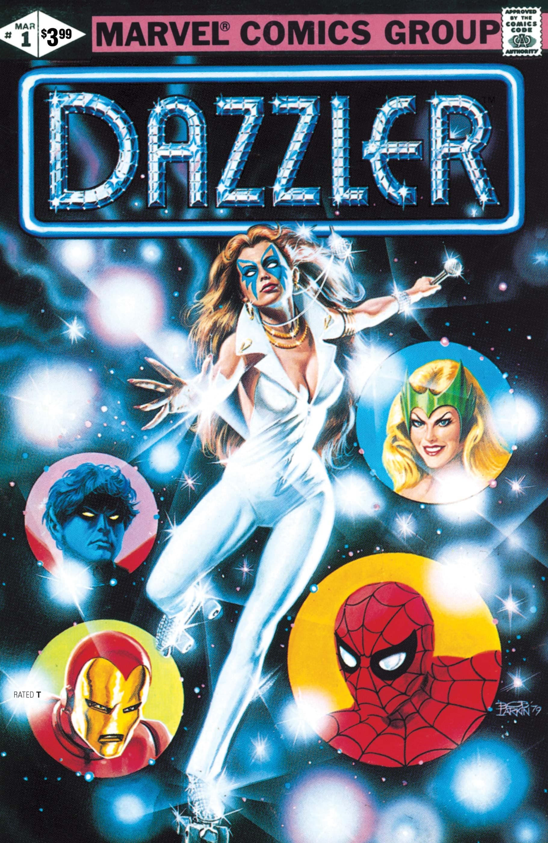 DAZZLER (1981) #1, cover by Bob Larkin