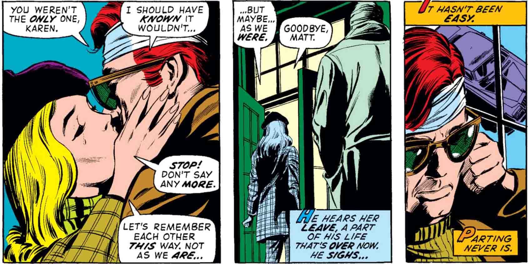 Matt Murdock and Karen Page break up