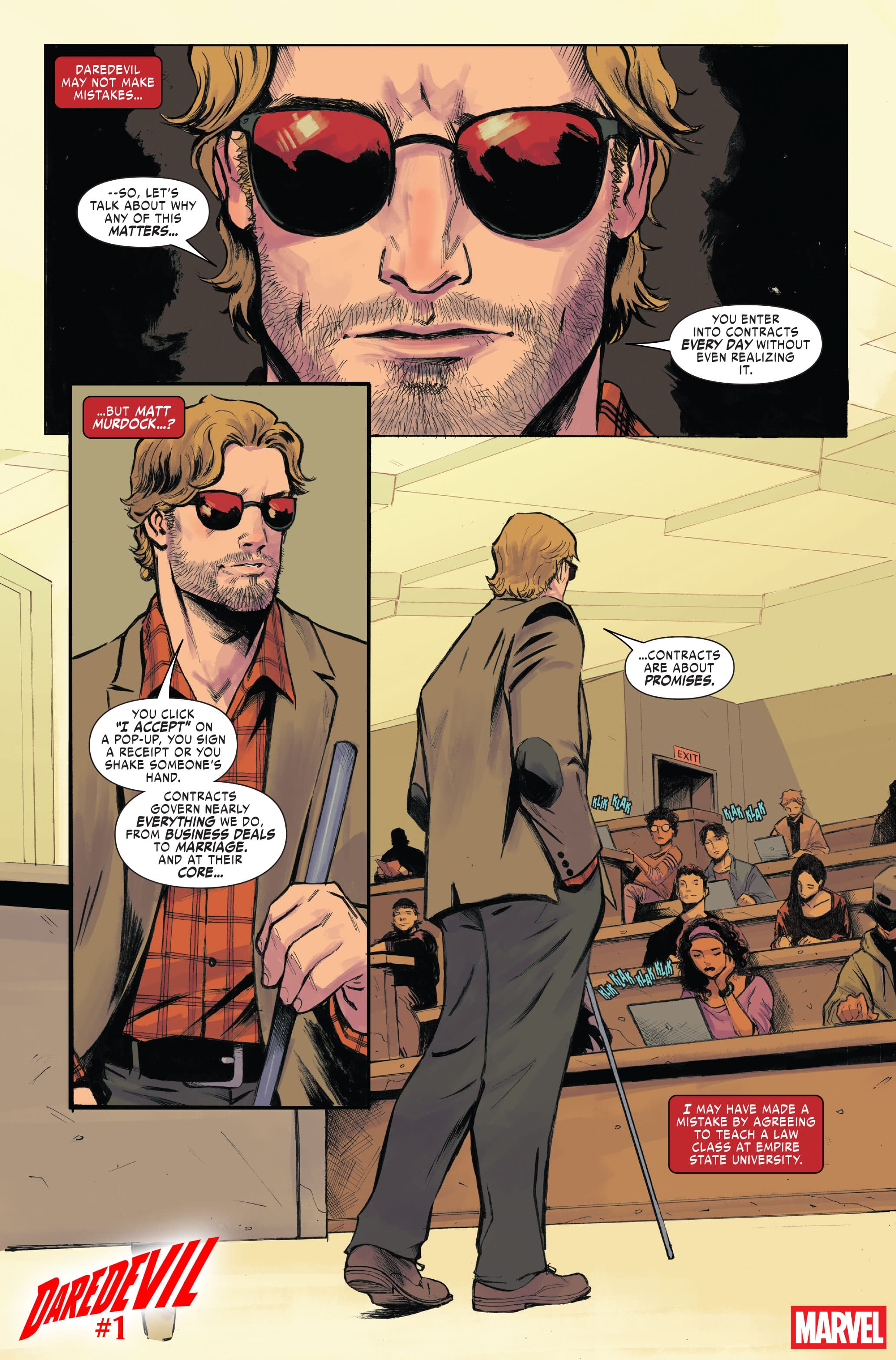 DAREDEVIL #1 by Stephanie Phillips and Lee Garbett