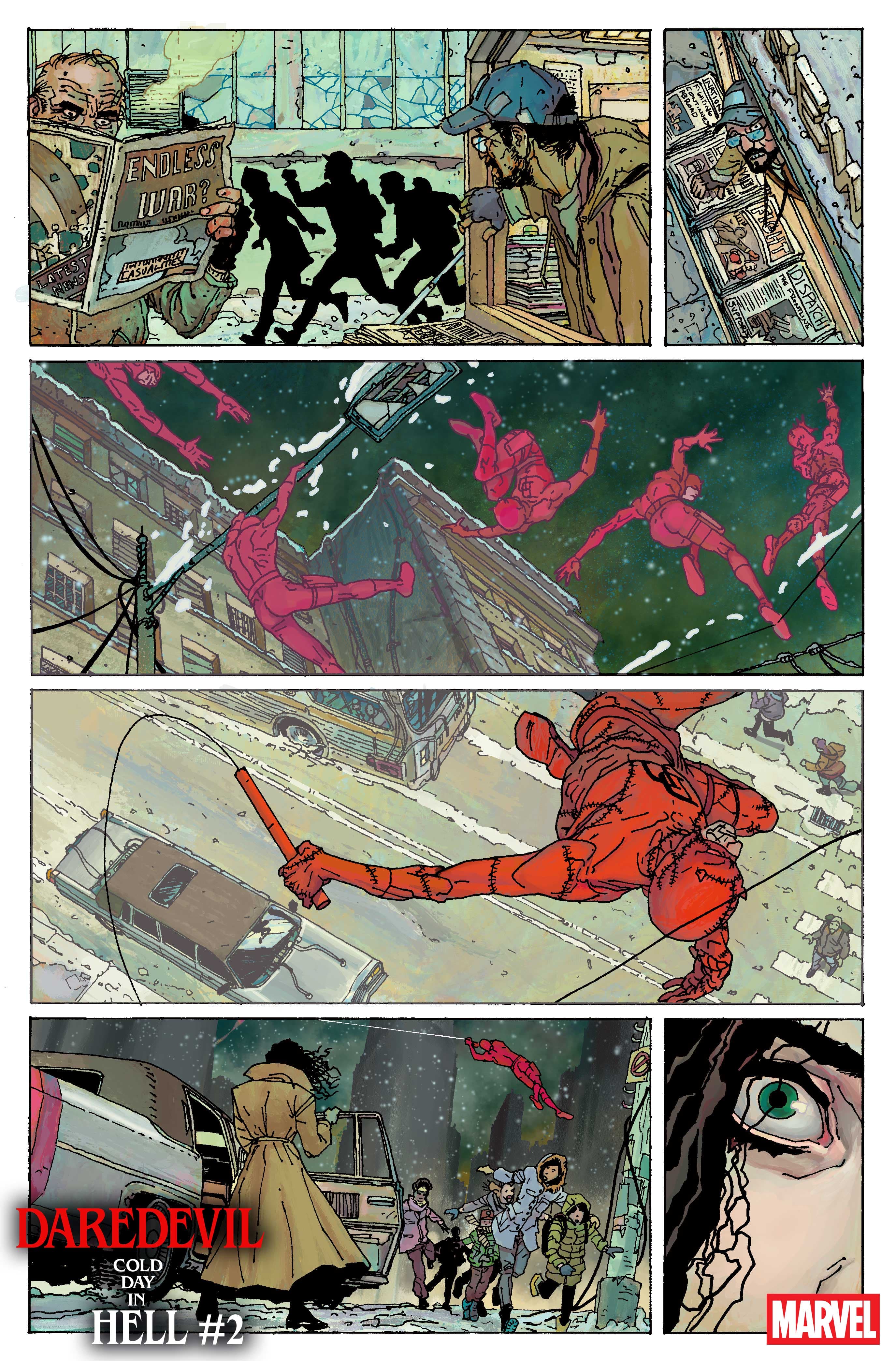 DAREDEVIL: COLD DAY IN HELL #2 by Charles Soule and Steve McNiven