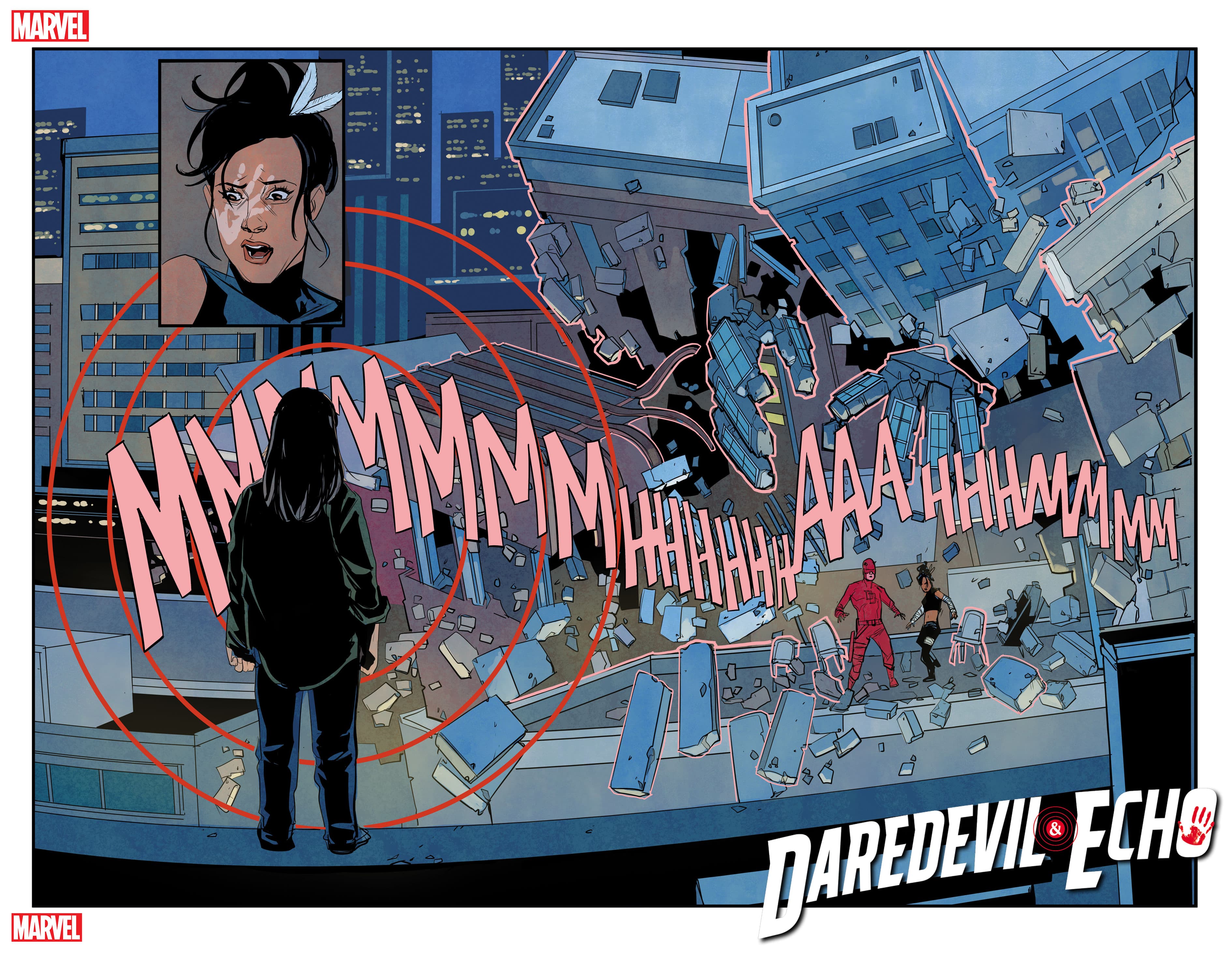 Daredevil & Echo #1 artwork by Phil Noto