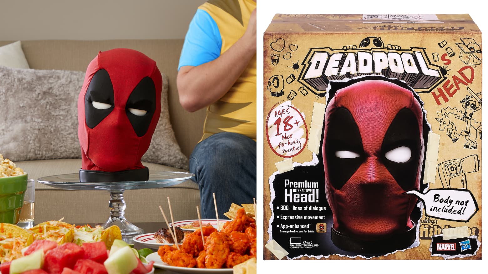 最終値下げdead pool head premium Amazon.com: Marvel Legends Deadpool's Head Premium Interactive
