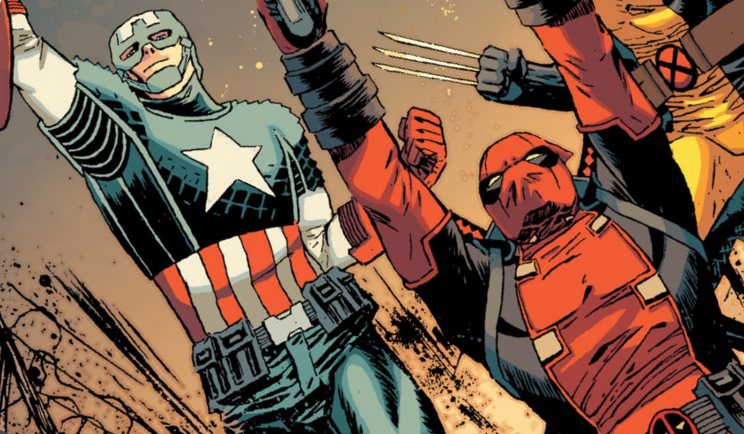 DEADPOOL (2012) #17 cover by Declan Shalvey and Jordie Bellaire