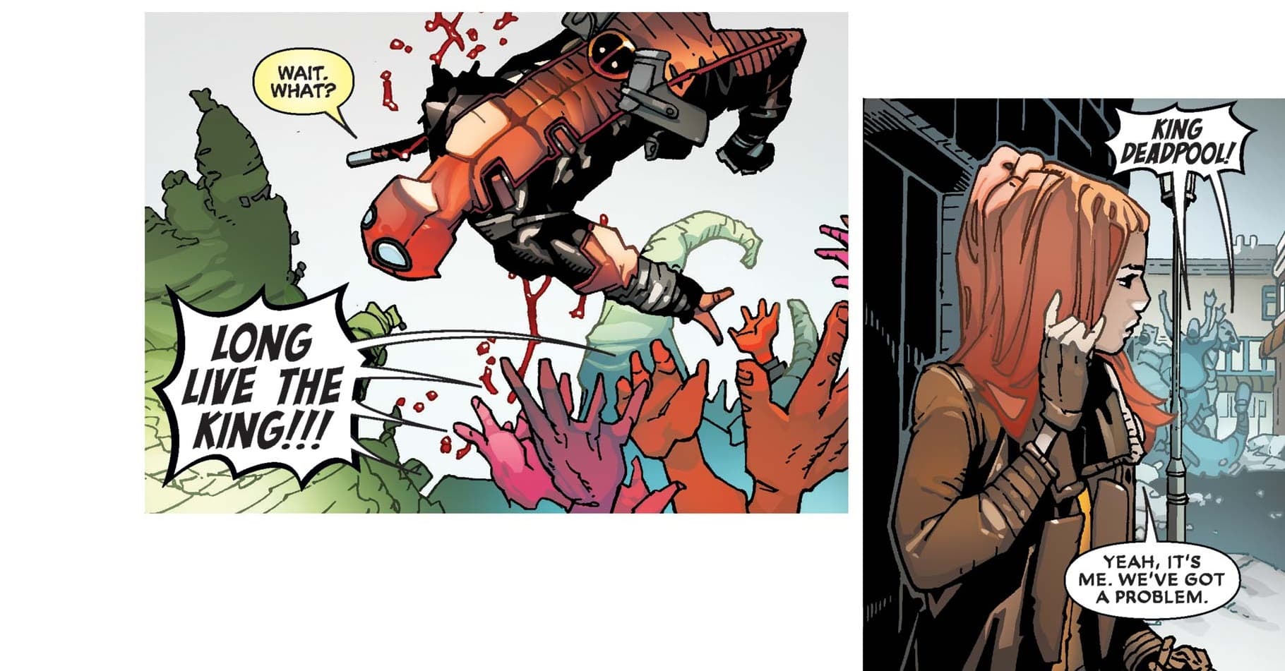 Deadpool becomes the King of Monsters