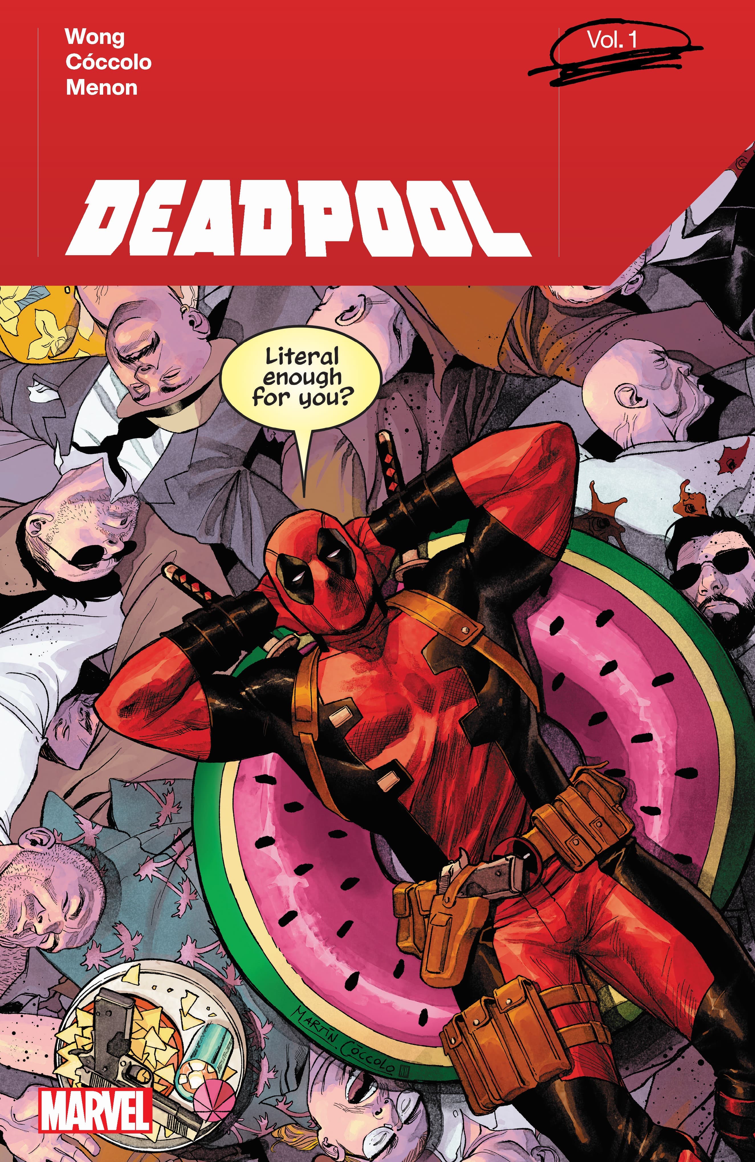 DEADPOOL BY ALYSSA WONG VOL. 1 cover by Martin Coccolo