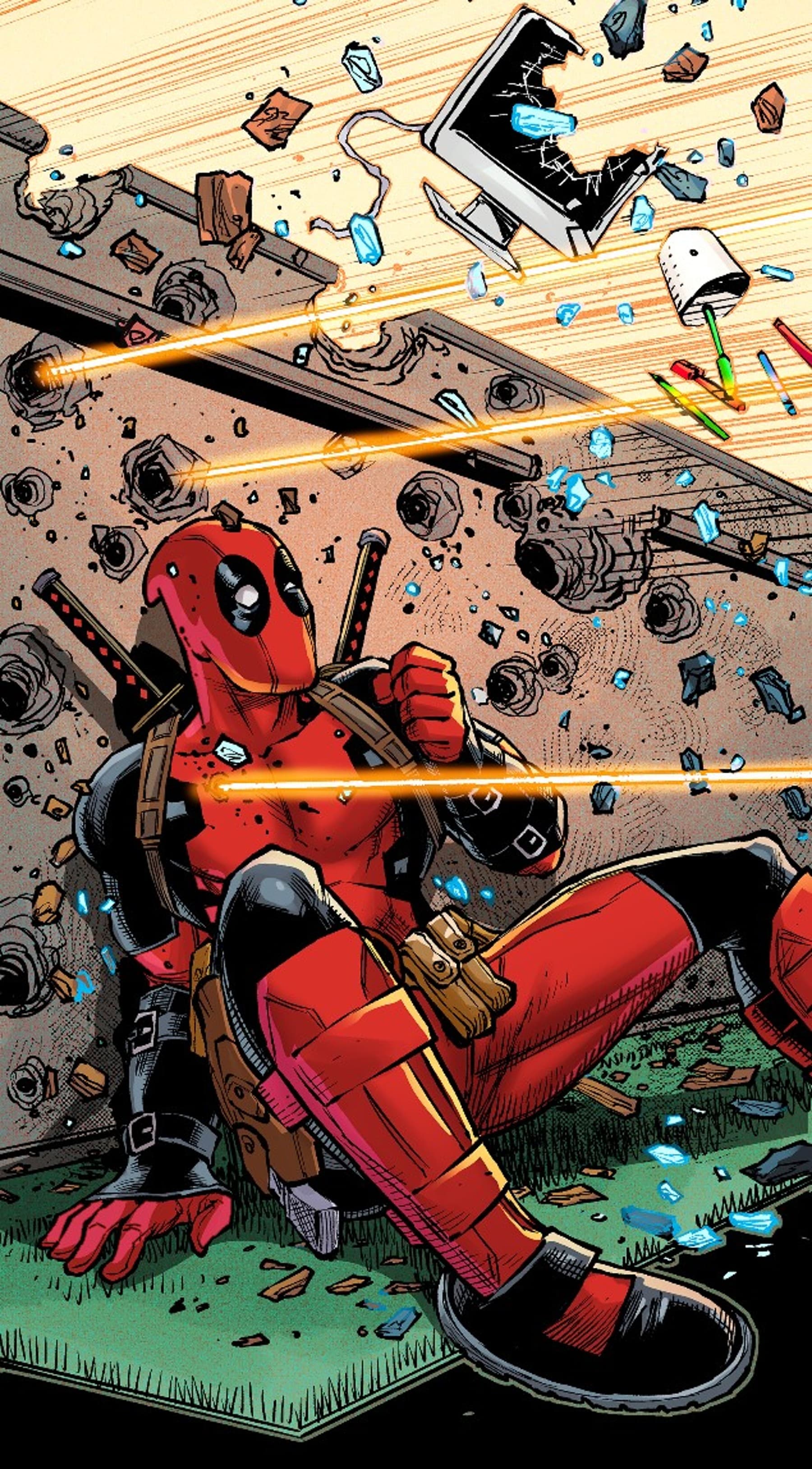 DEADPOOL VS. WOLVERINE: SLASH 'EM UP INFINITY COMIC (2024) #1 artwork by Alan Robinson