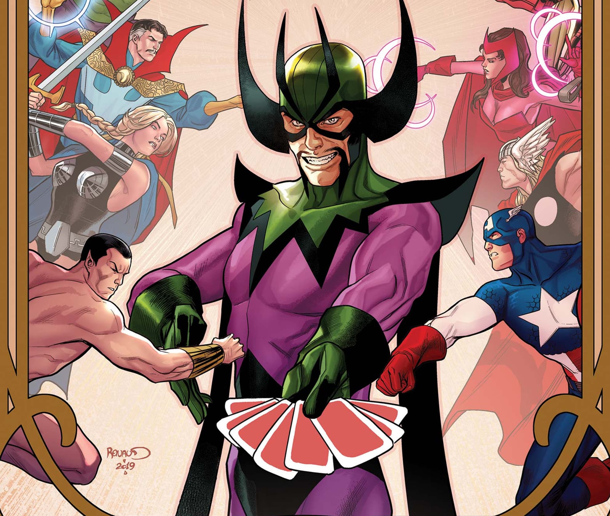 TAROT (2020) #2 cover by Paul Renaud and Paul Mounts