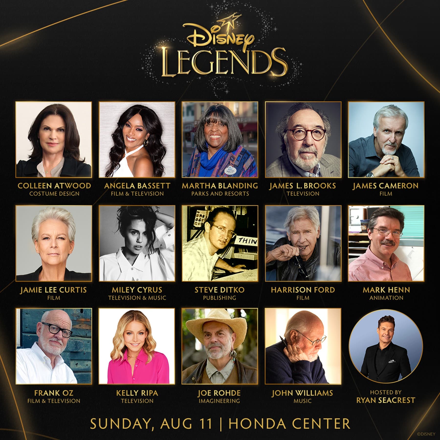 Disney Legends Class of 2024