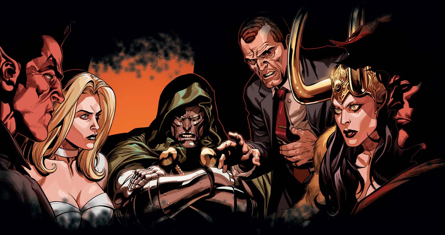 SECRET INVASION: DARK REIGN (2008) #1 Doctor Doom