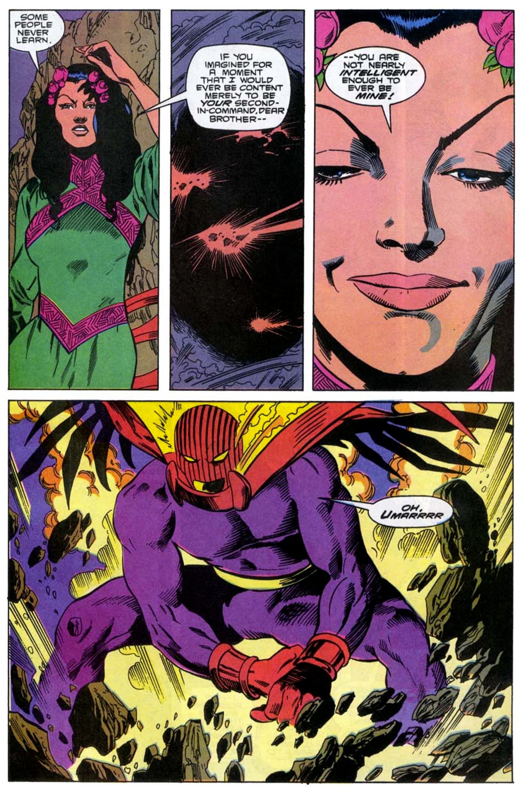 DOCTOR STRANGE, SORCERER SUPREME (1988) #22 page by Roy Thomas, Dann Thomas, and Jackson Guice