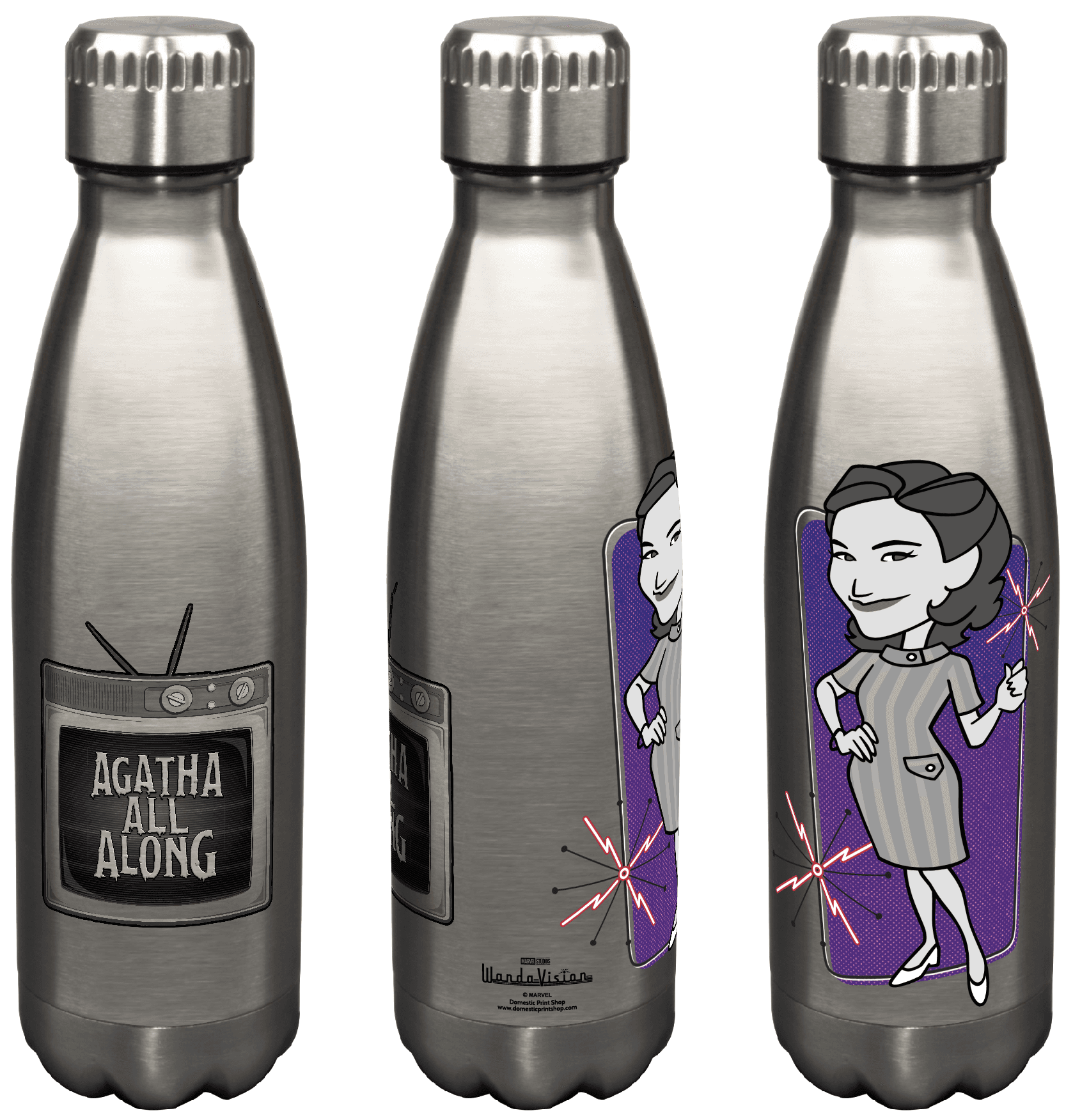 'Agatha All Along' Stainless Steel 17oz Water Bottle / Amazon - coming soon! 
