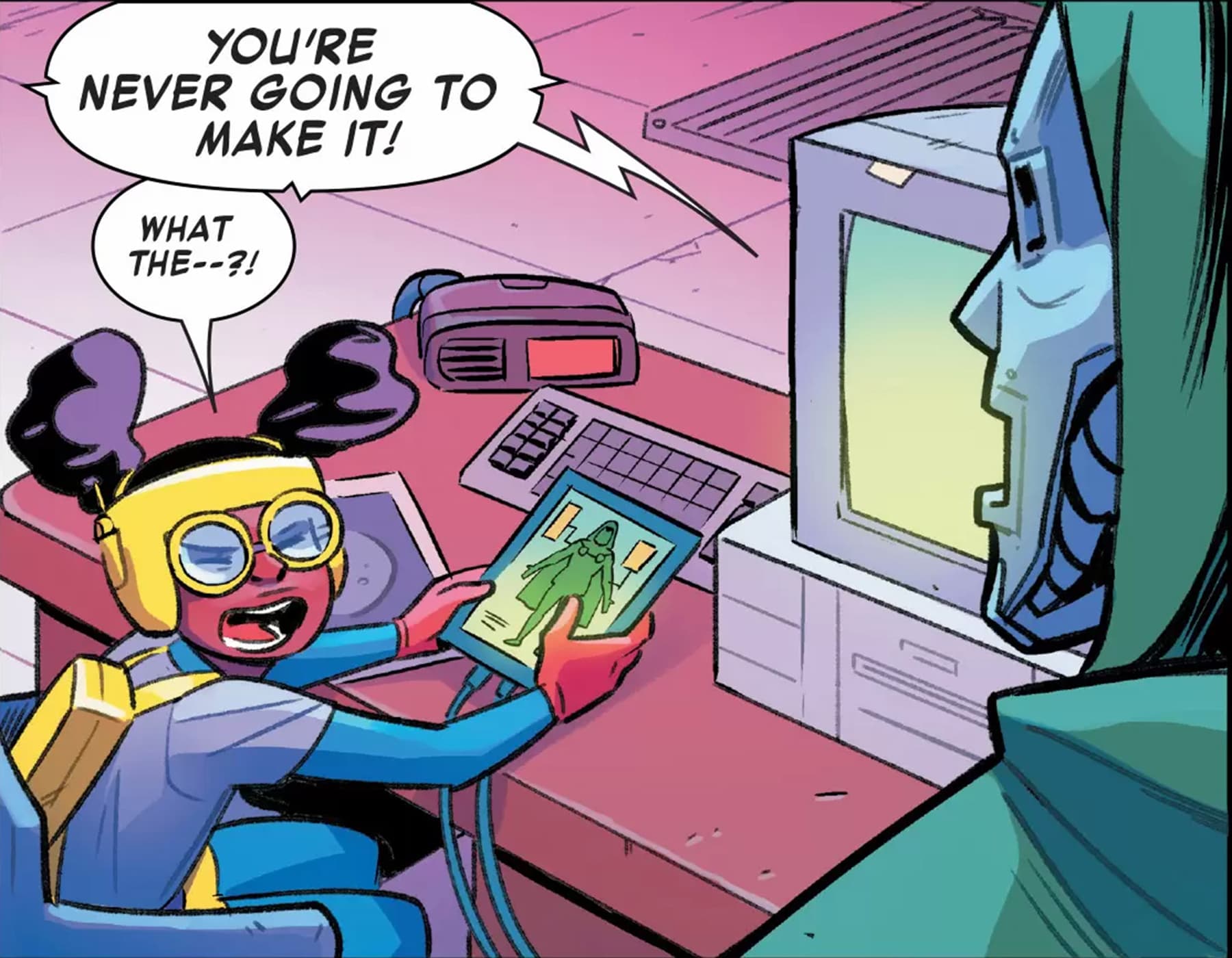 MOON GIRL AND DEVIL DINOSAUR (2015) #18 by Brandon Montclare, Amy Reeder, Natacha Bustos, and Tamra Bonvillain