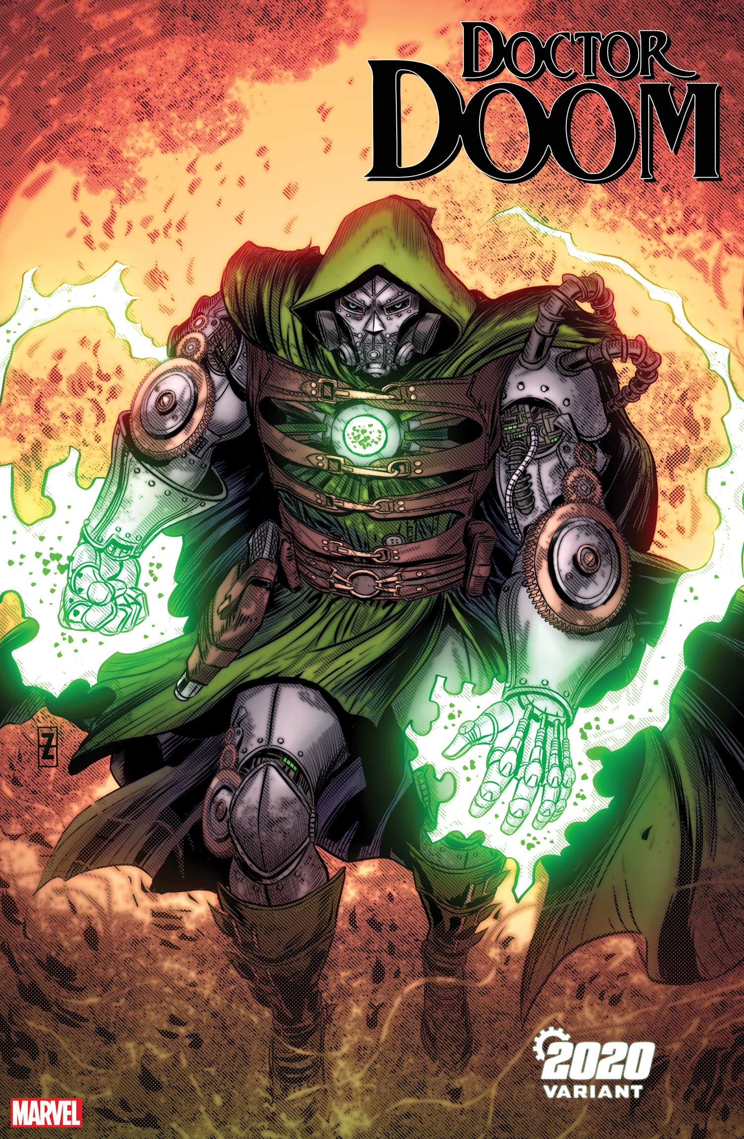 DOCTOR DOOM #3 2020 VARIANT by PATCH ZIRCHER with colors by MORRY HOLLOWELL