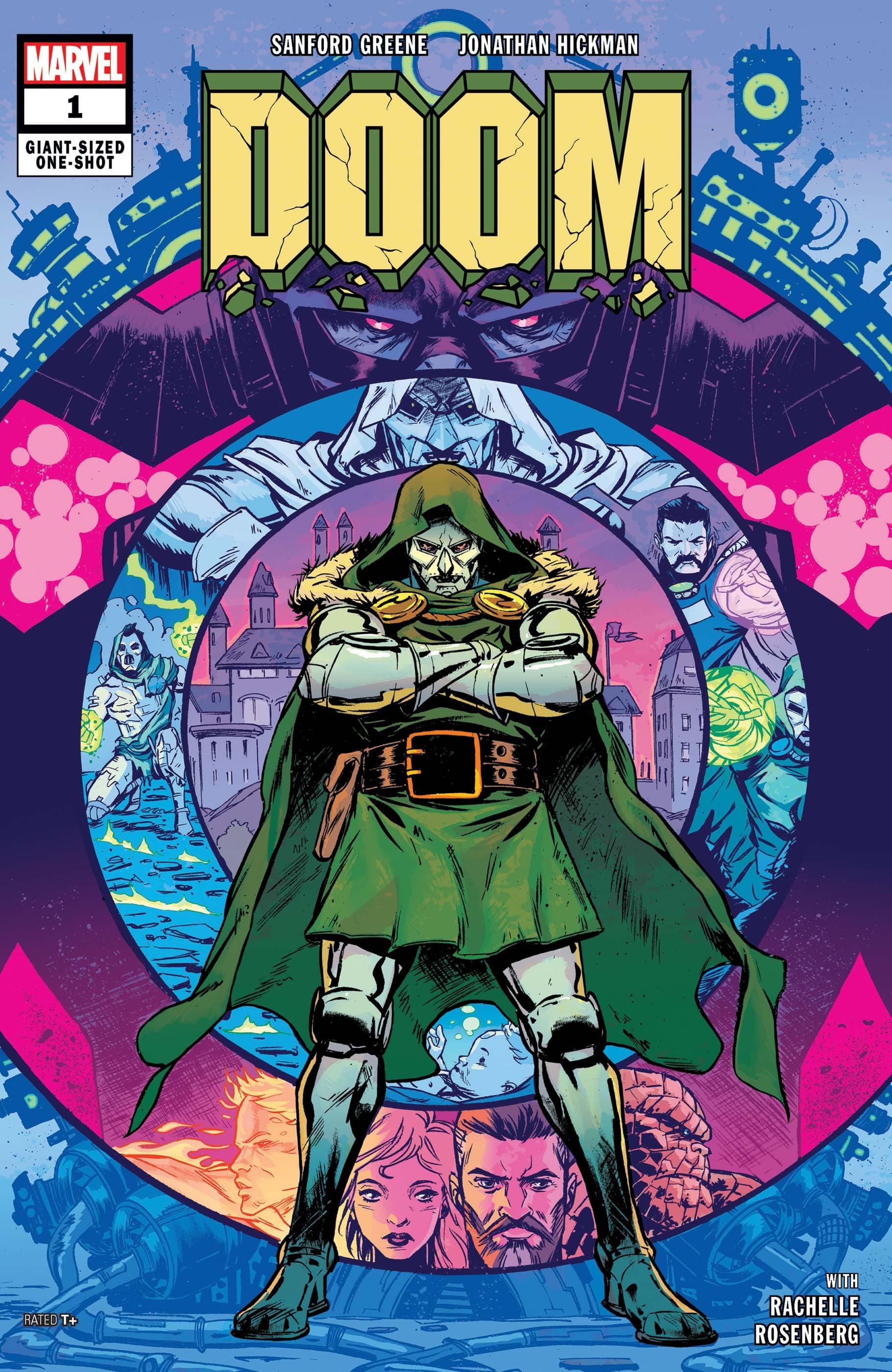 DOOM (2024) #1 cover by Sanford Greene