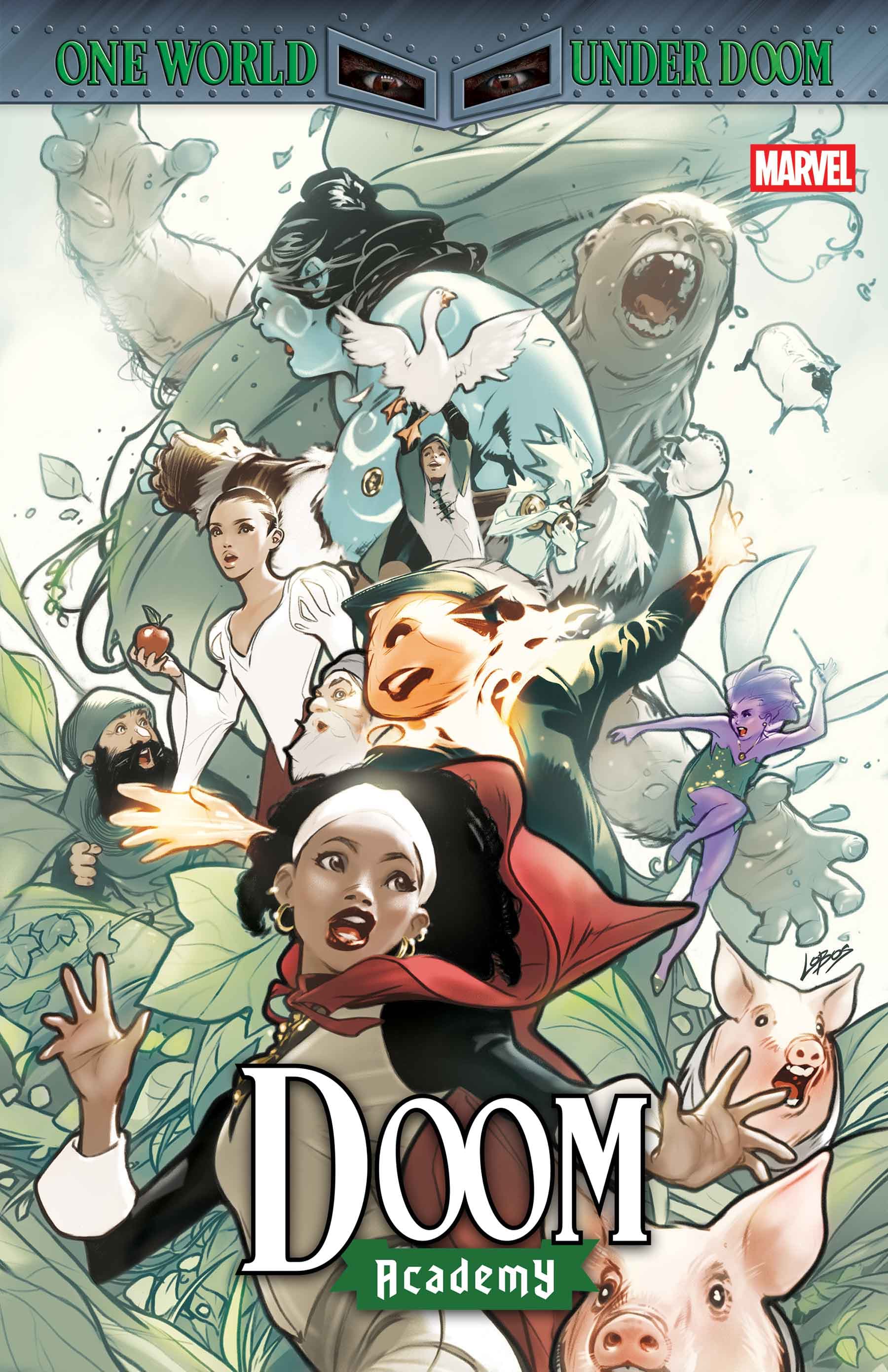 DOOM ACADEMY #3 Cover by Pablo Villalobos