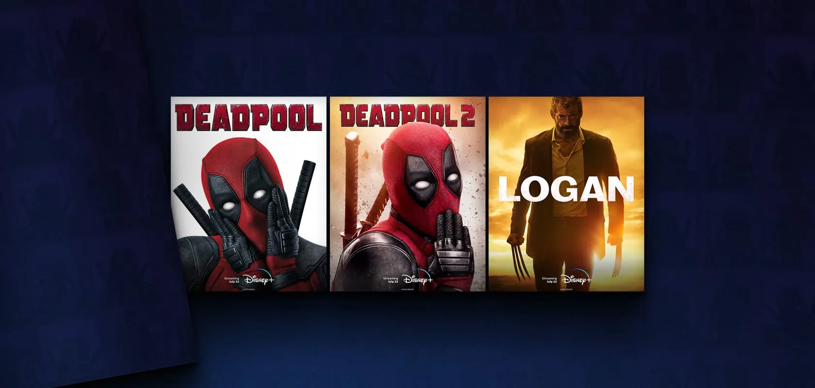 Deadpool, Deadpool 2, and Logan arrive on Disney+