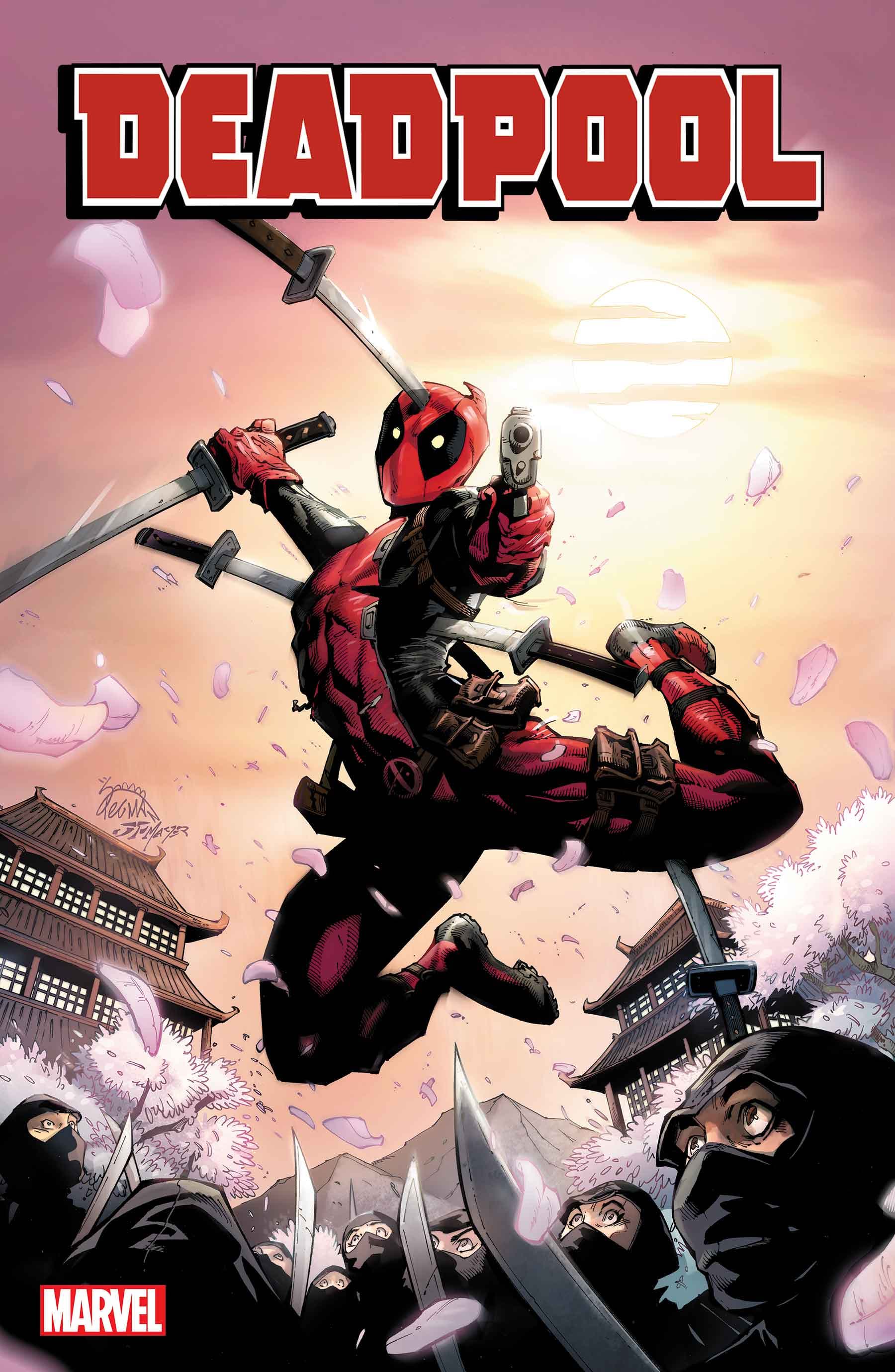 DEADPOOL #1 variant cover by Miguel Mercado