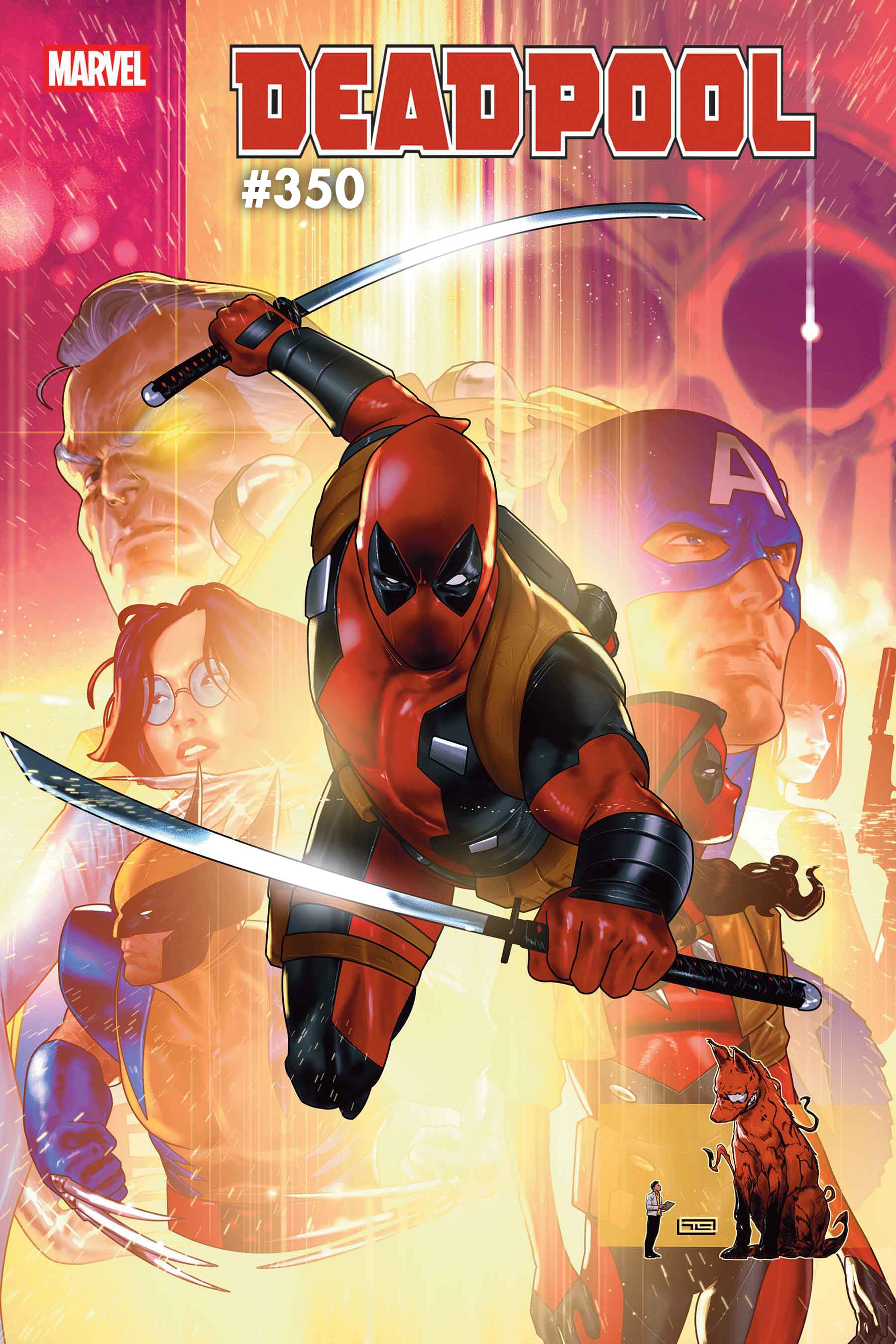 DEADPOOL #350 Cover by Taurin Clarke