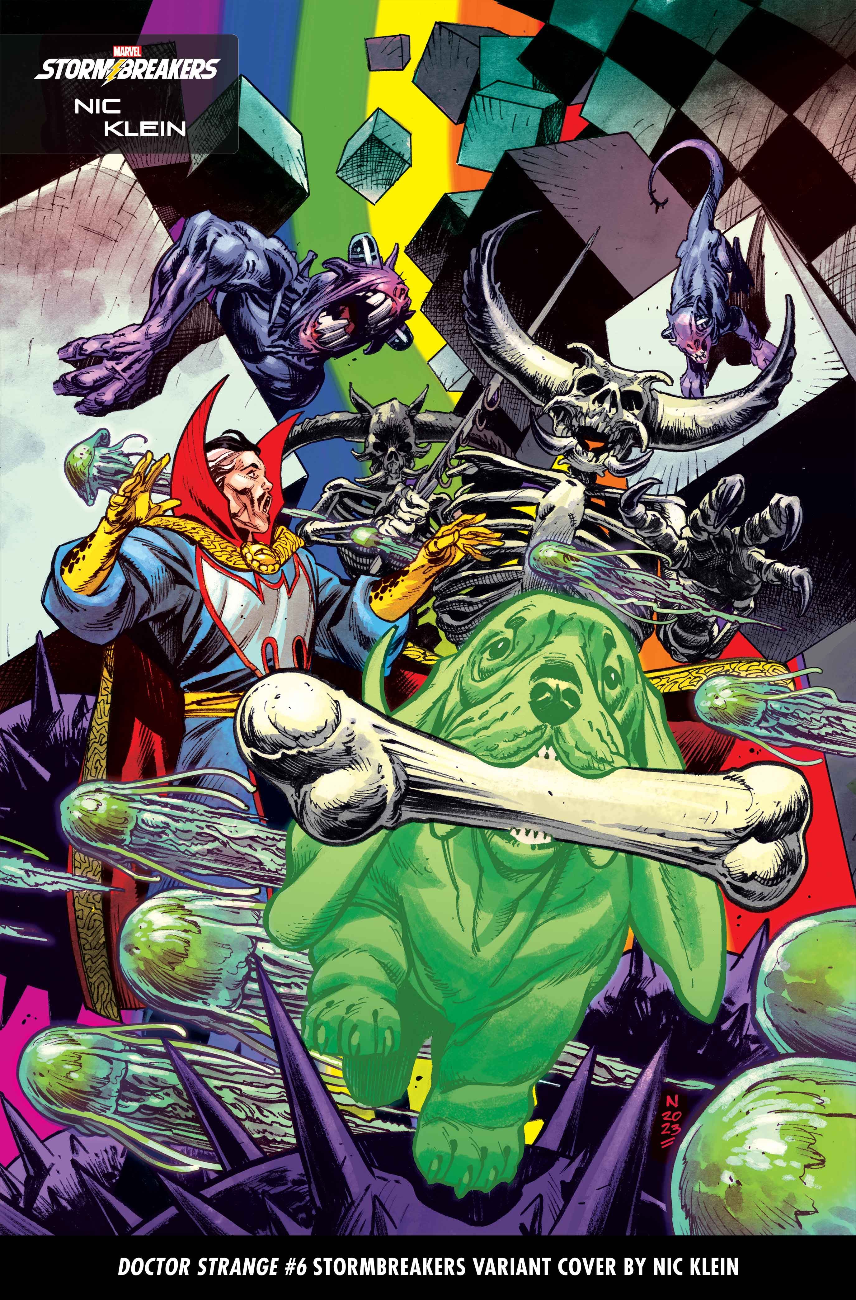 DOCTOR STRANGE #6 Stormbreakers Variant Cover by Nic Klein