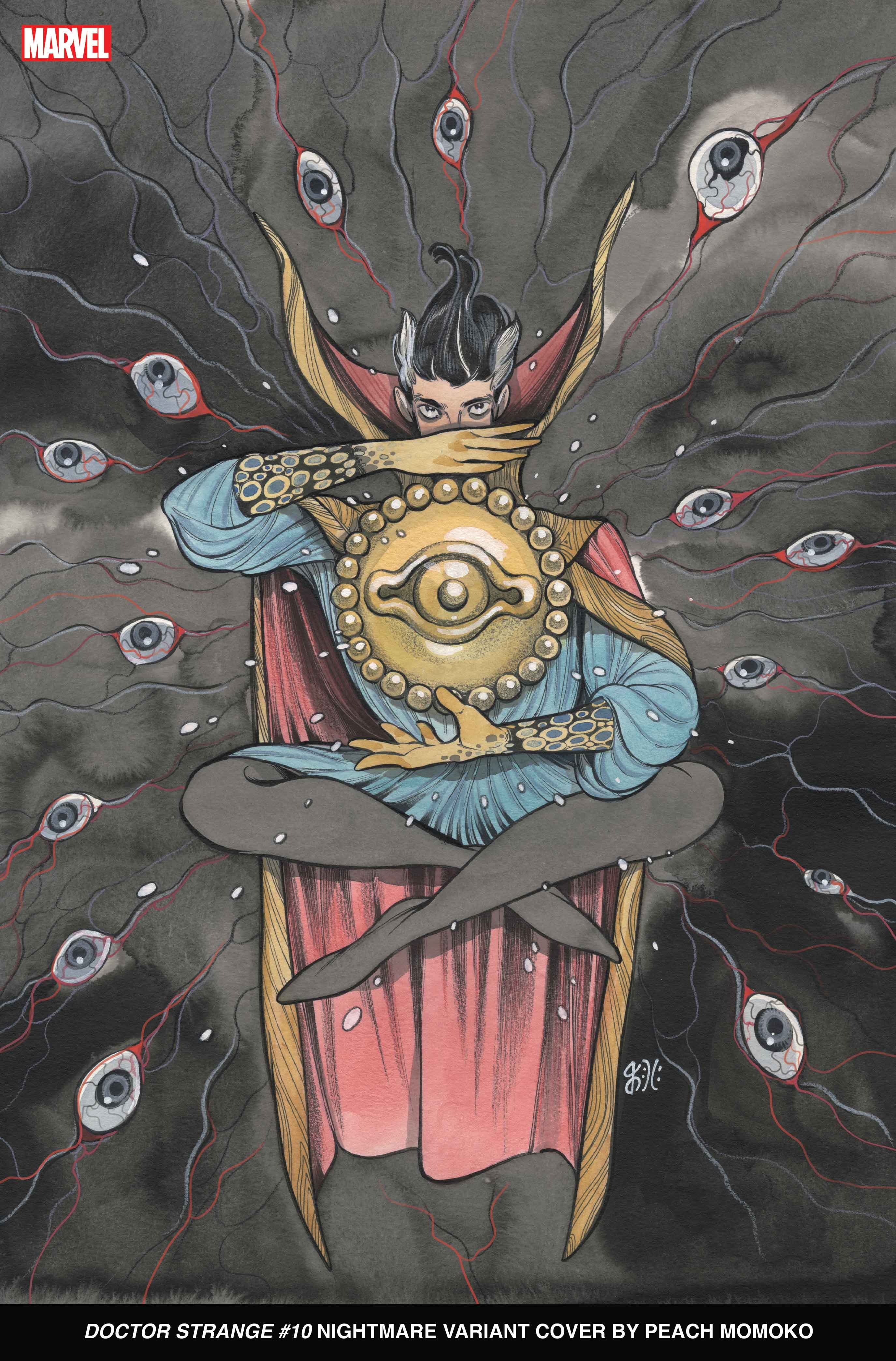 DOCTOR STRANGE #10 Nightmare Variant Cover by Peach Momoko