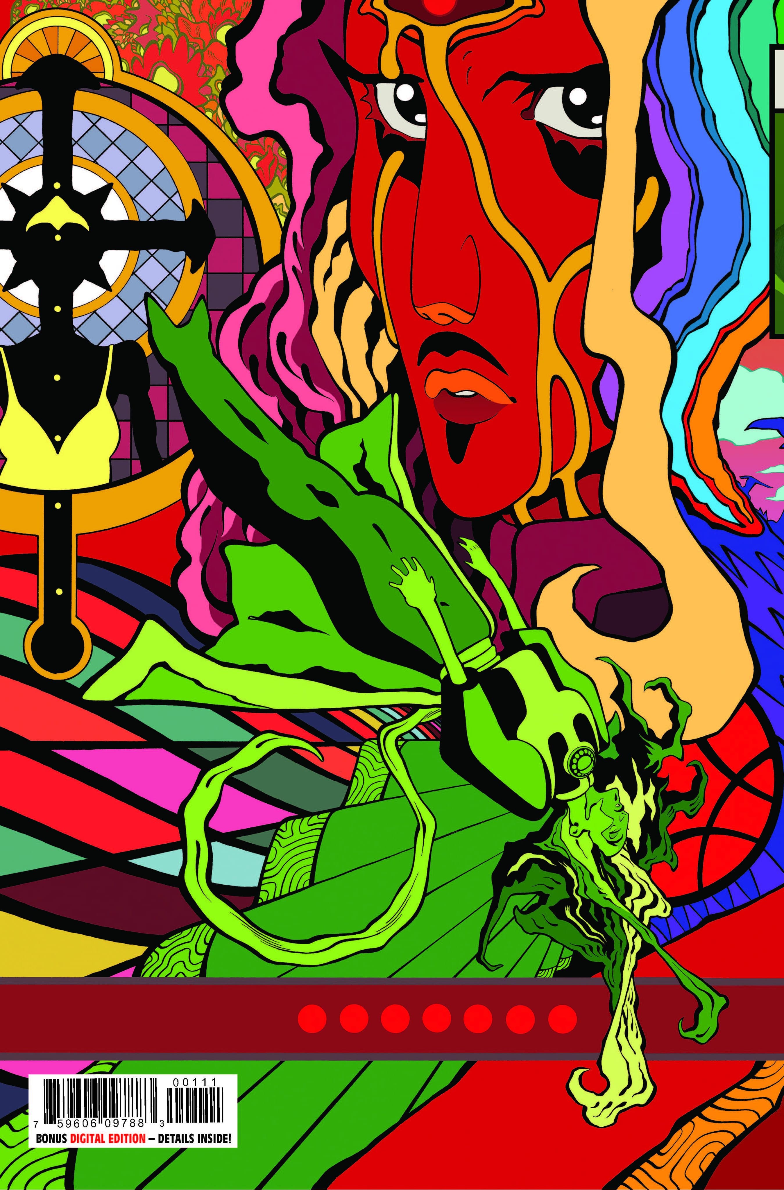 DOCTOR STRANGE: FALL SUNRISE #1 back cover by Tradd Moore