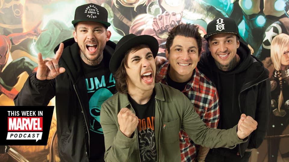 Image for Pierce The Veil Joins The Marvel Podcast