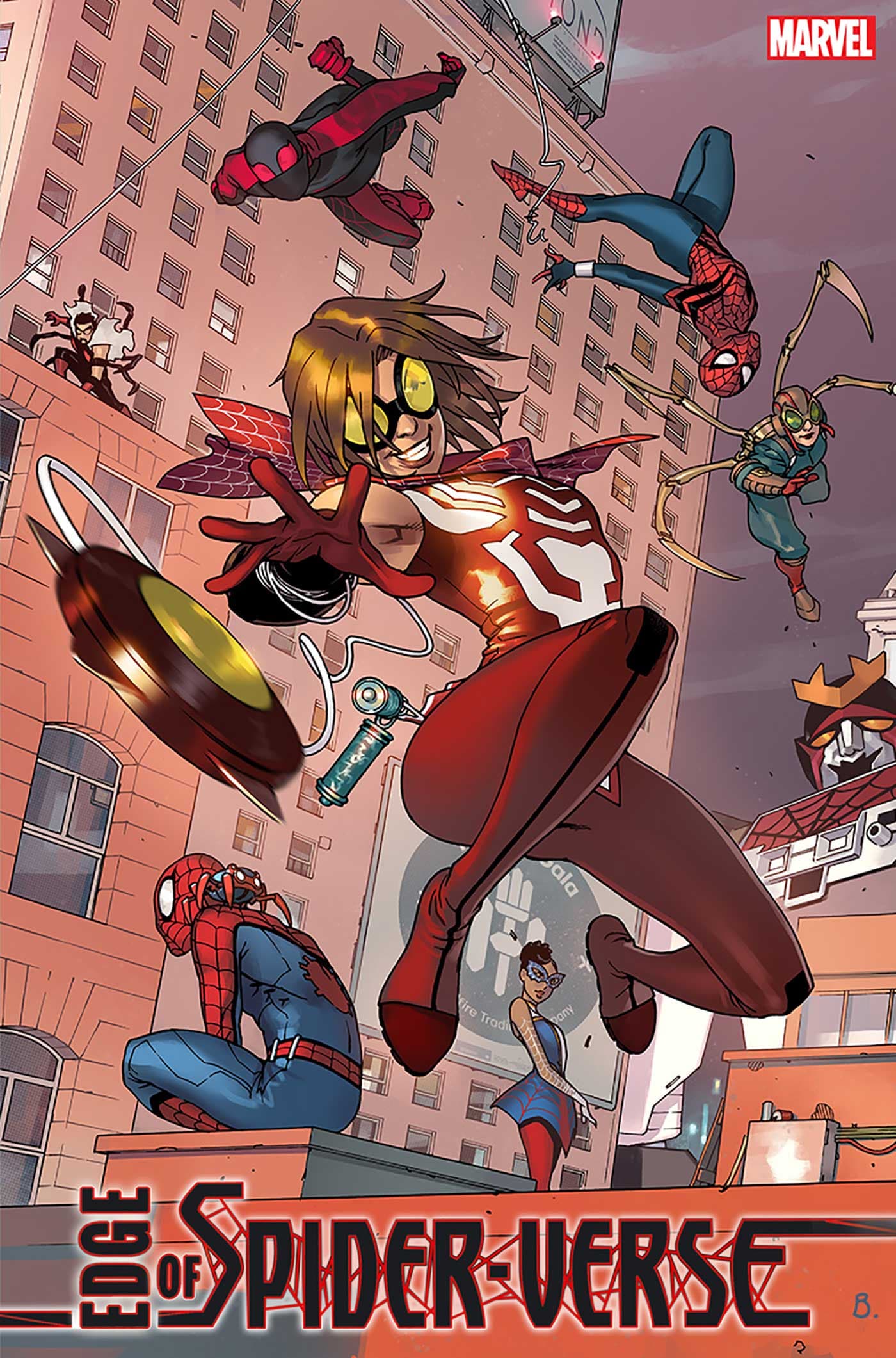 EDGE OF SPIDER-VERSE #1 cover by Bengal